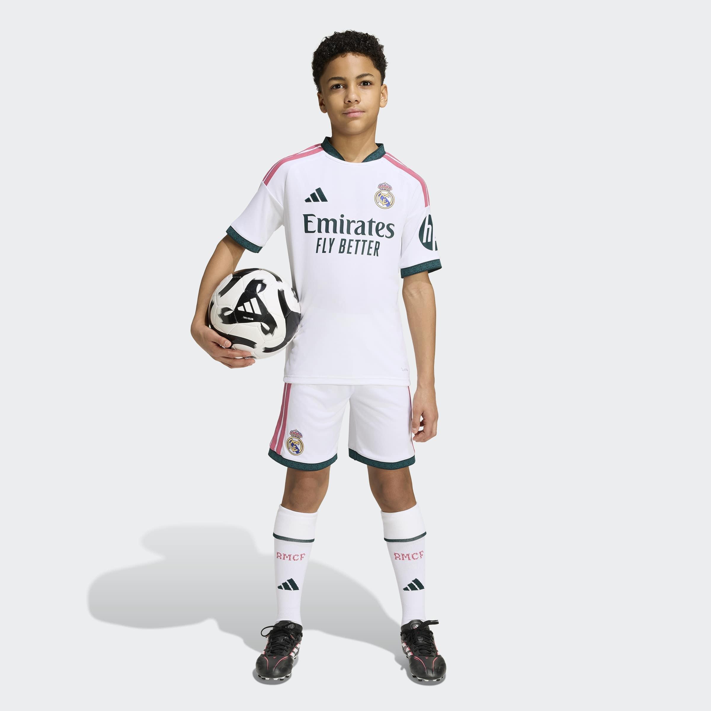 Kids Unisex Real Madrid 26/27 Home Kids Kit, White, A701_ONE, large image number 6