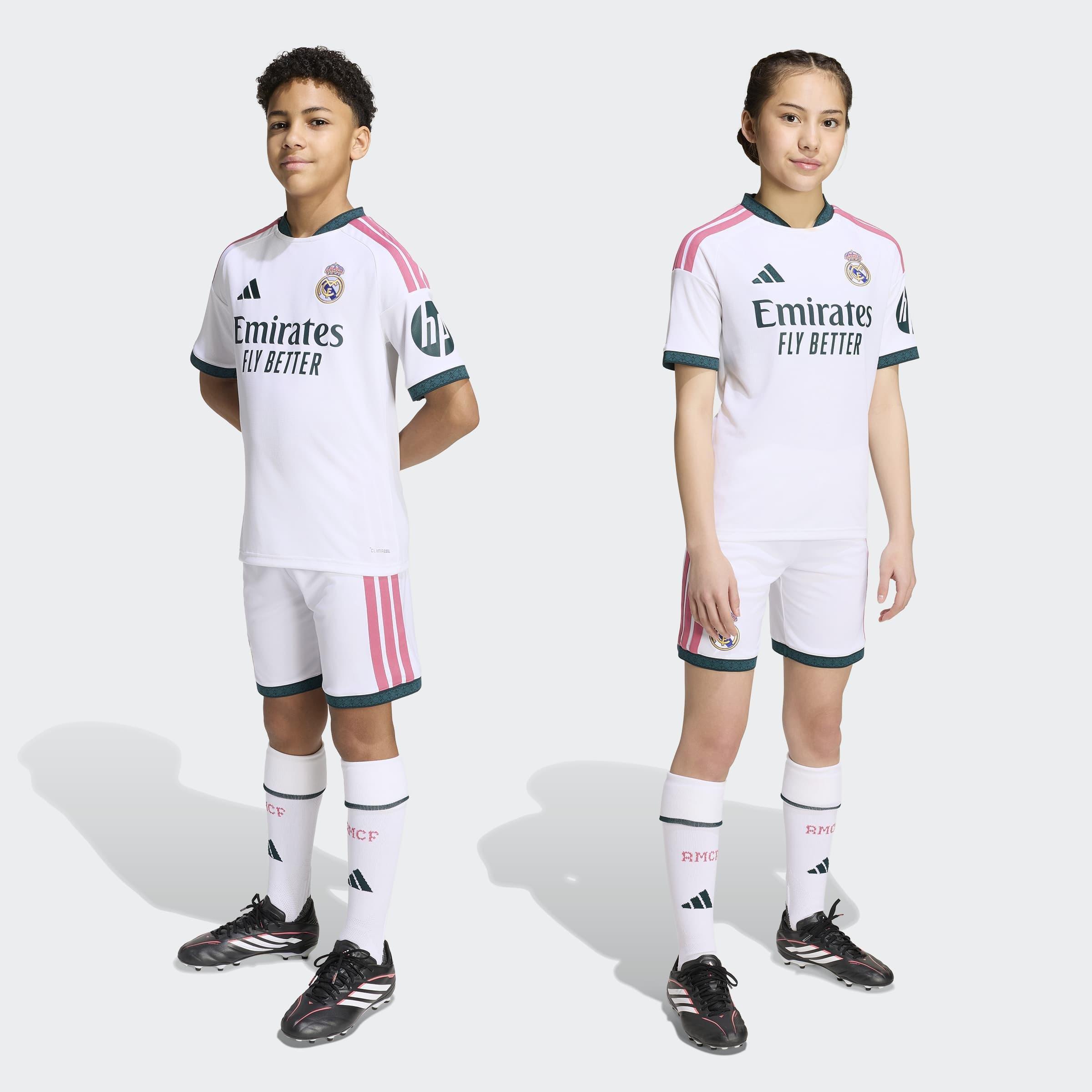 Kids Unisex Real Madrid 26/27 Home Kids Kit, White, A701_ONE, large image number 7