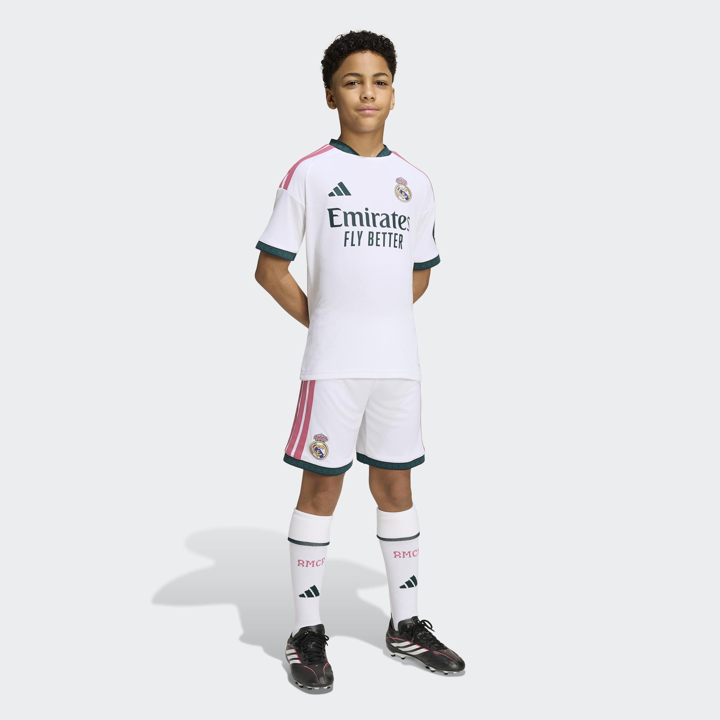 Kids Unisex Real Madrid 26/27 Home Kids Kit, White, A701_ONE, large image number 8