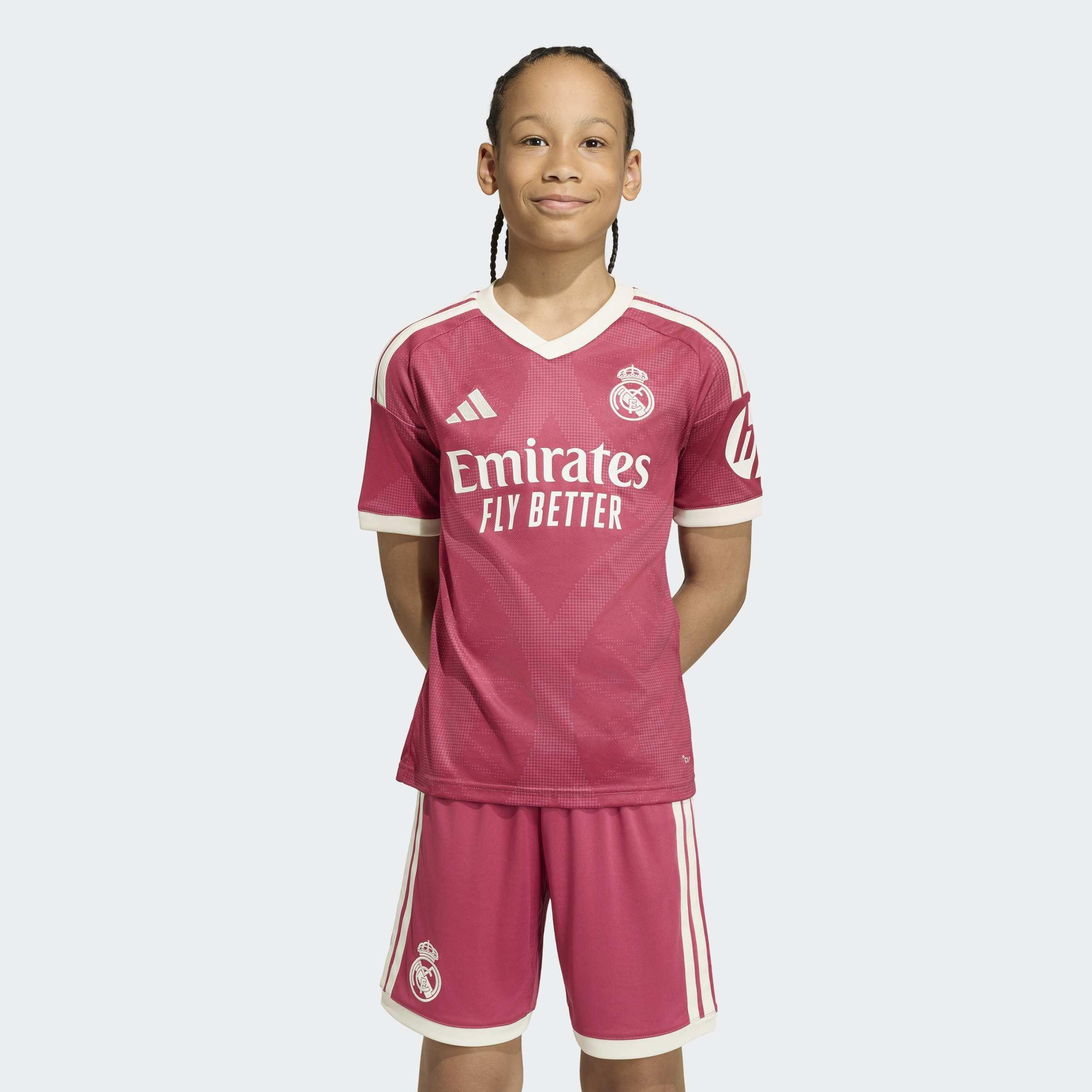 Kids Unisex Real Madrid 26/27 Third Jersey, Pink, A701_ONE, large image number 6