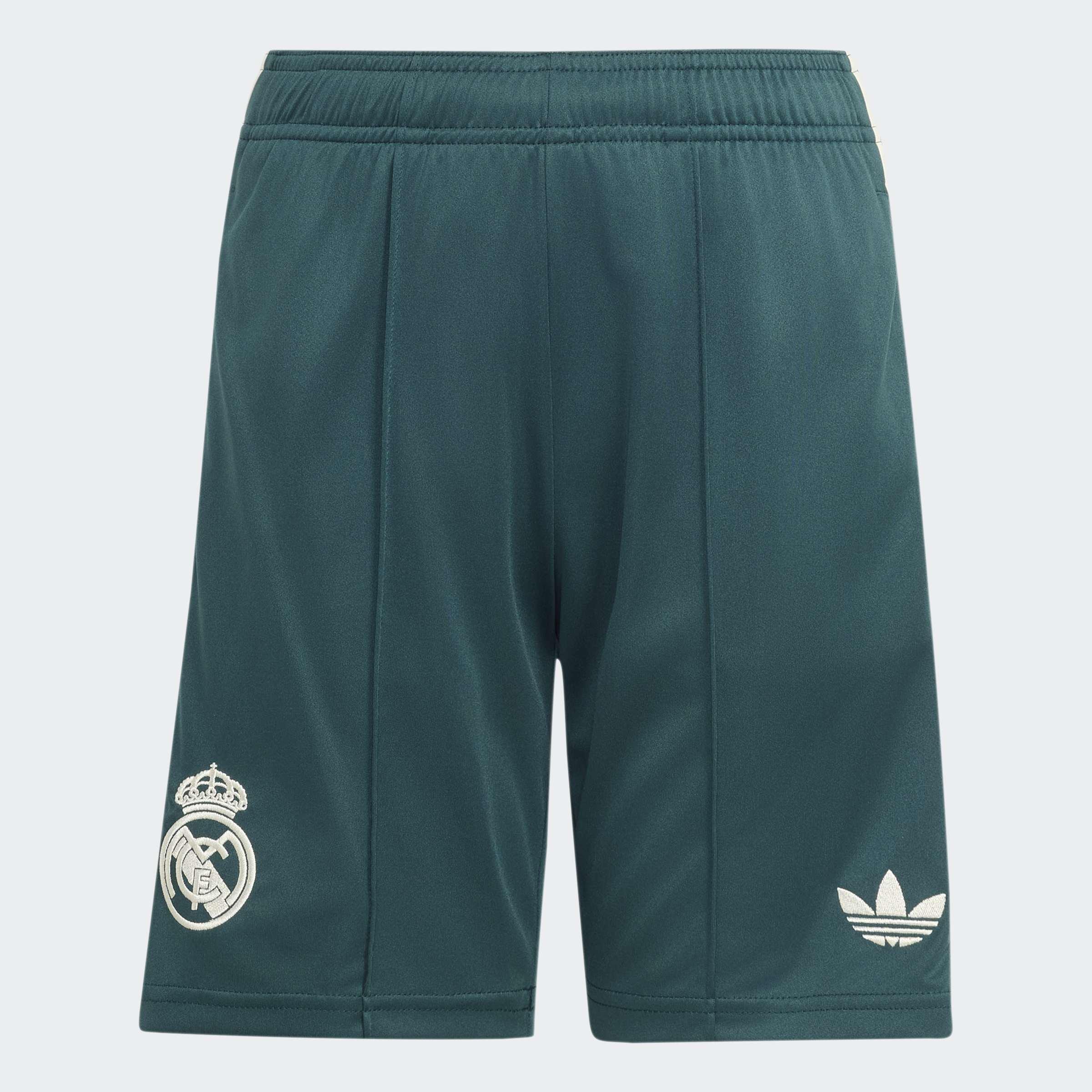 Kids Unisex Real Madrid 26/27 Away Shorts, Green
