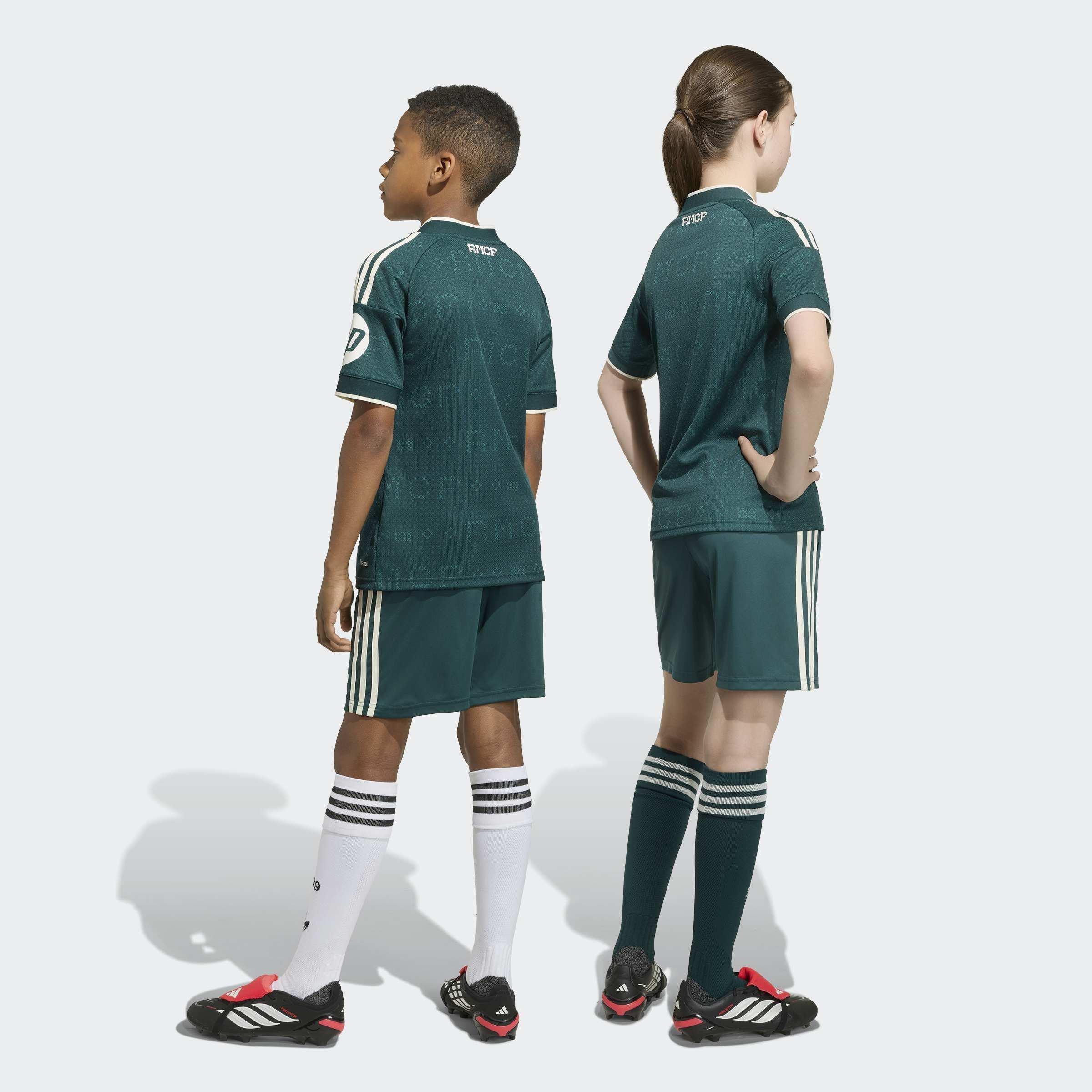Kids Unisex Real Madrid 26/27 Away Shorts, Green