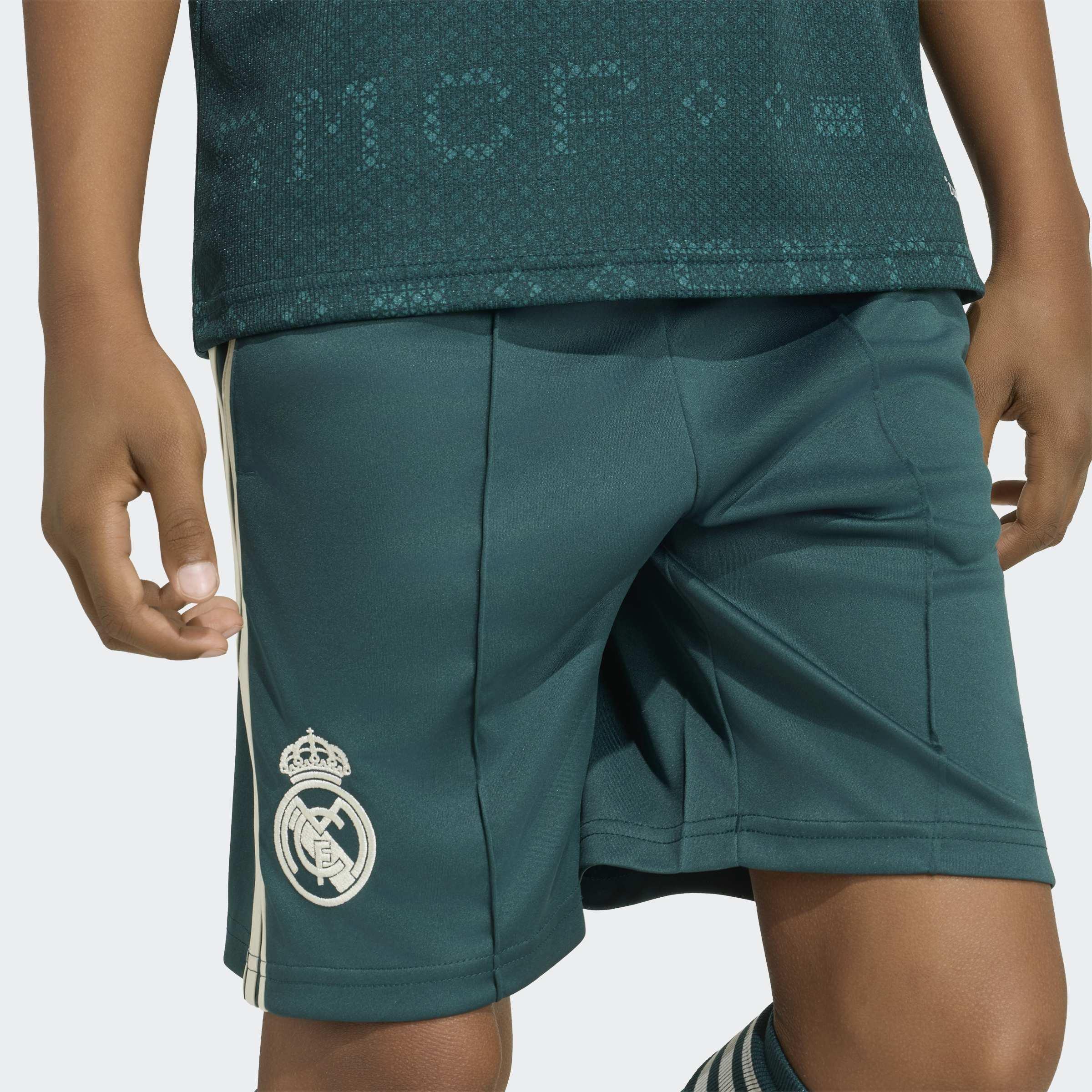 Kids Unisex Real Madrid 26/27 Away Shorts, Green, A701_ONE, large image number 3