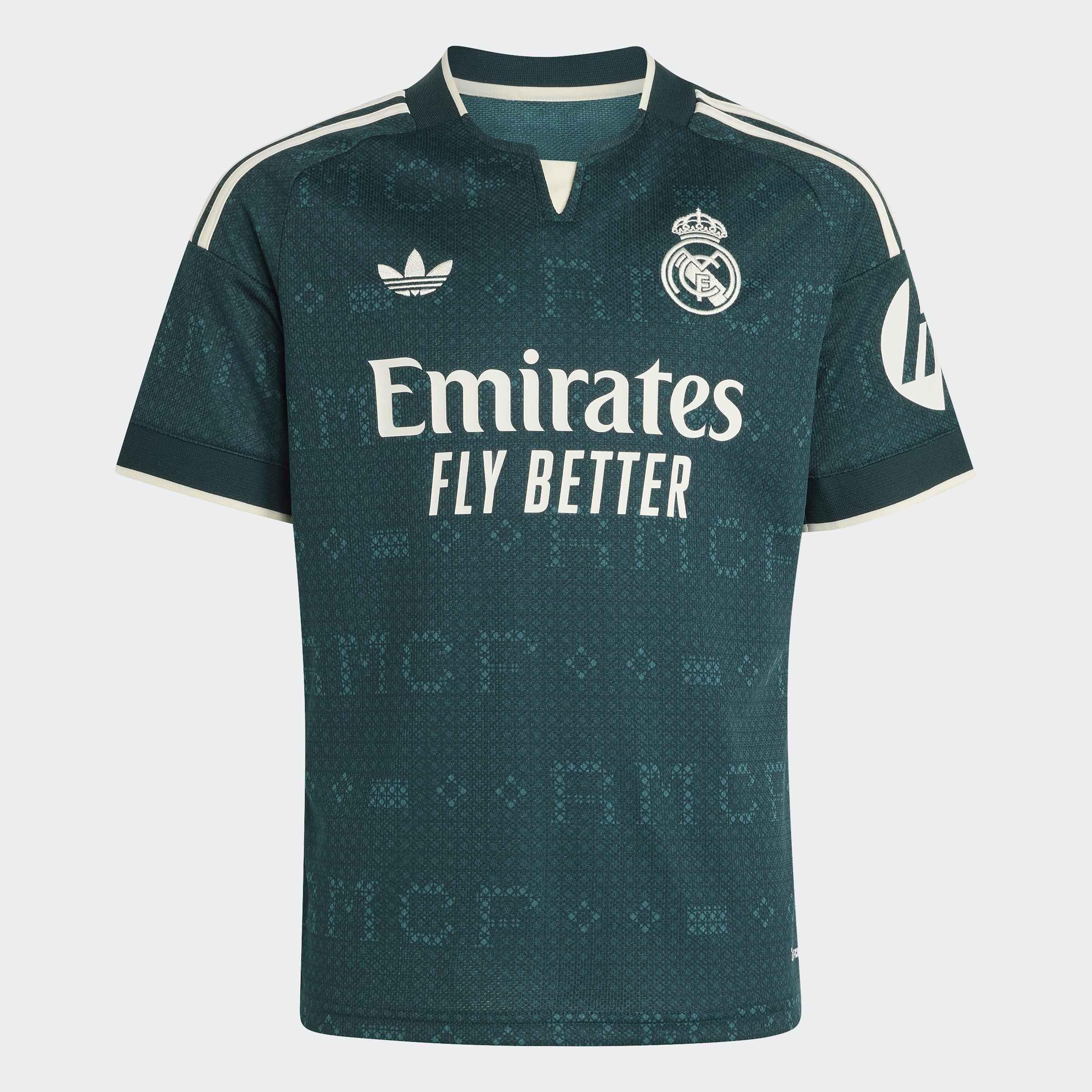 Kids Unisex Real Madrid 26/27 Away Jersey, Green
