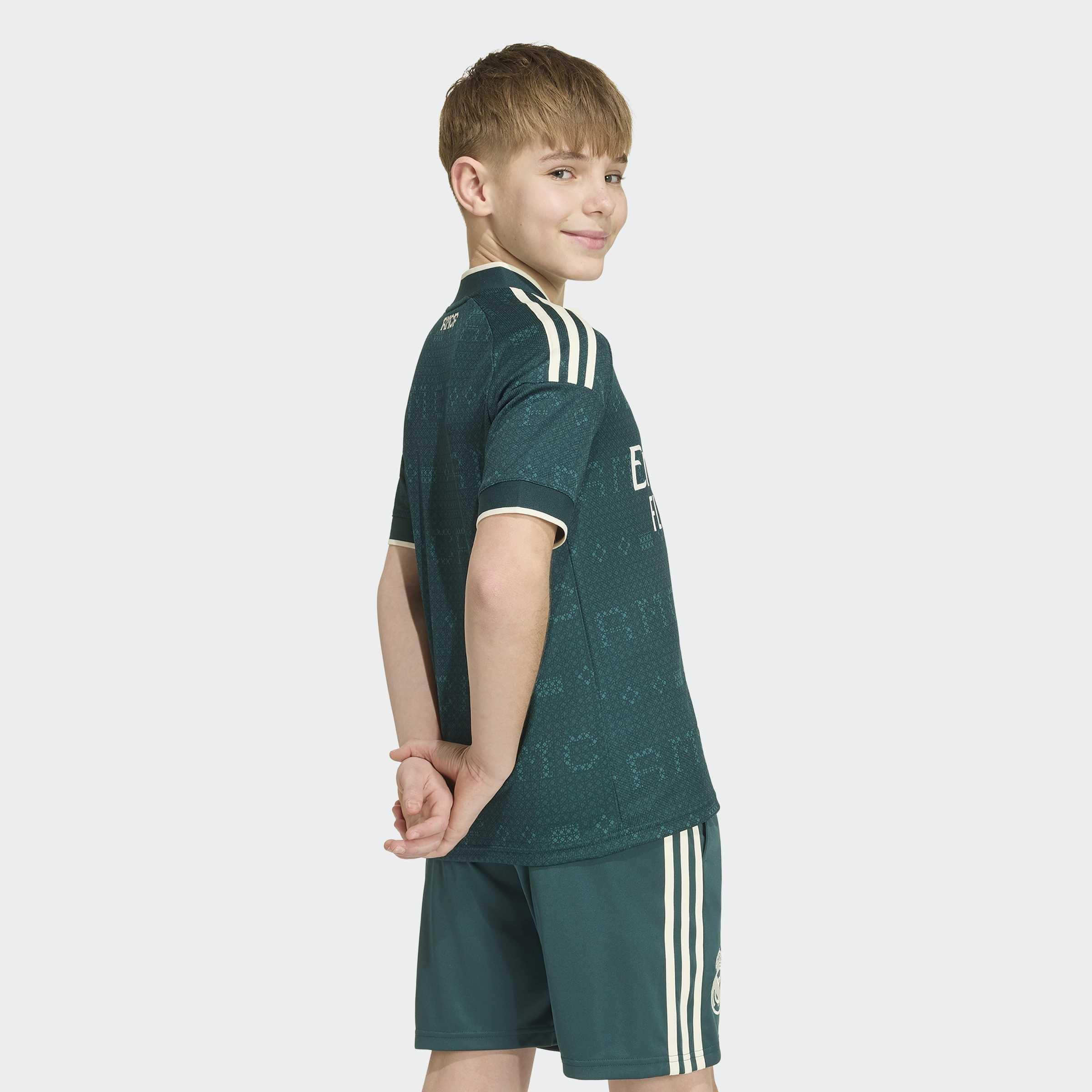 Kids Unisex Real Madrid 26/27 Away Jersey, Green