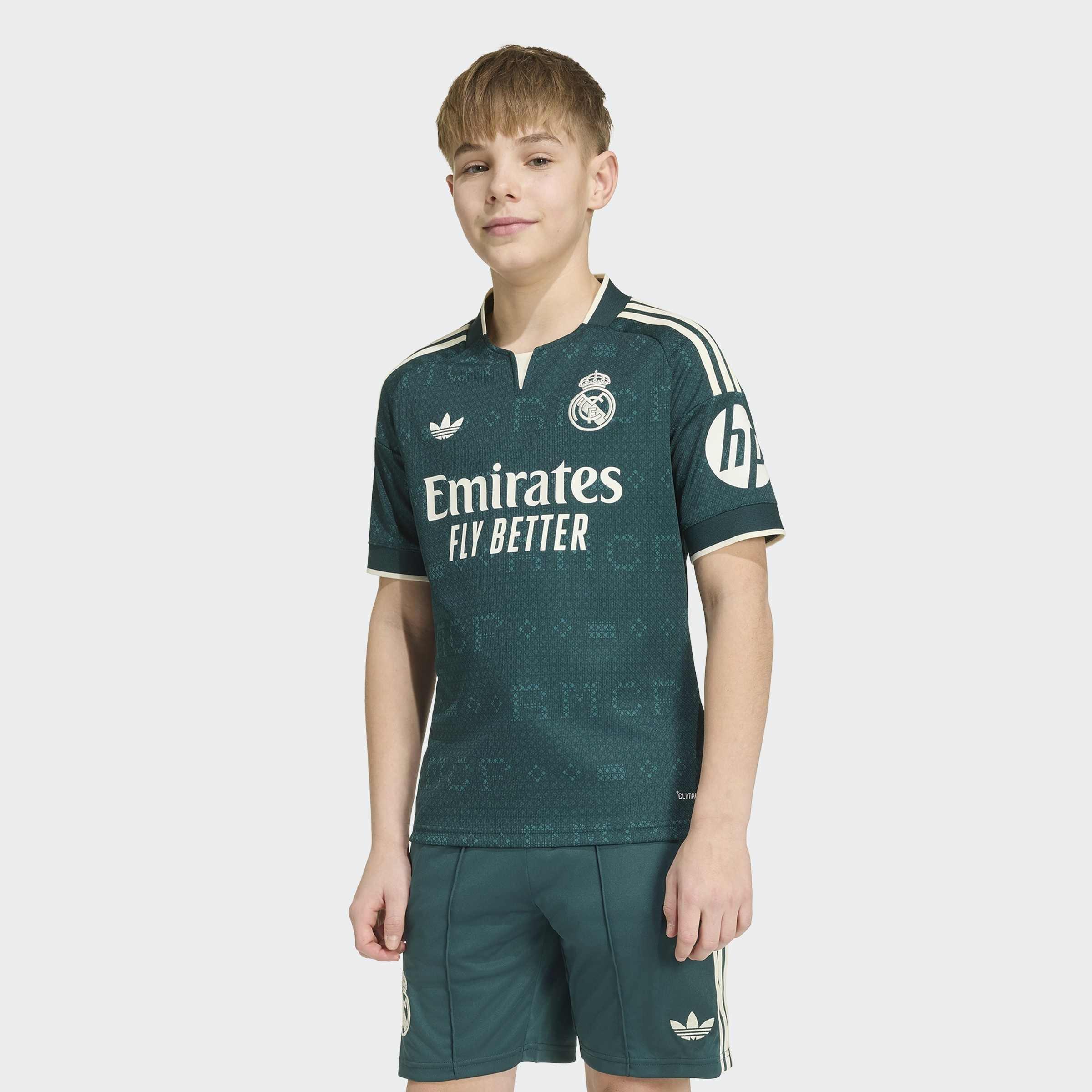 Kids Unisex Real Madrid 26/27 Away Jersey, Green, A701_ONE, large image number 8