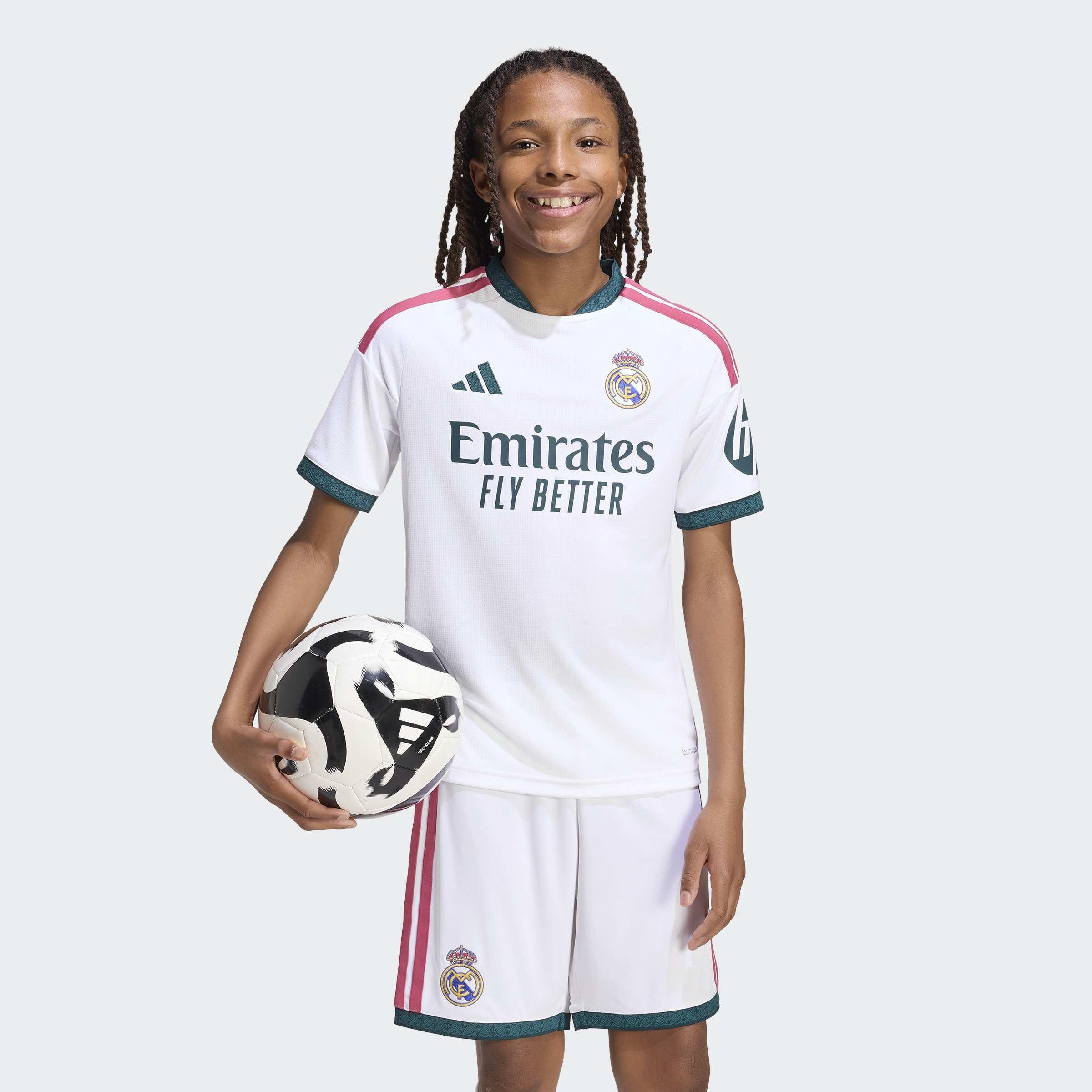 Kids Unisex Real Madrid 26/27 Home Jersey, White, A701_ONE, large image number 6