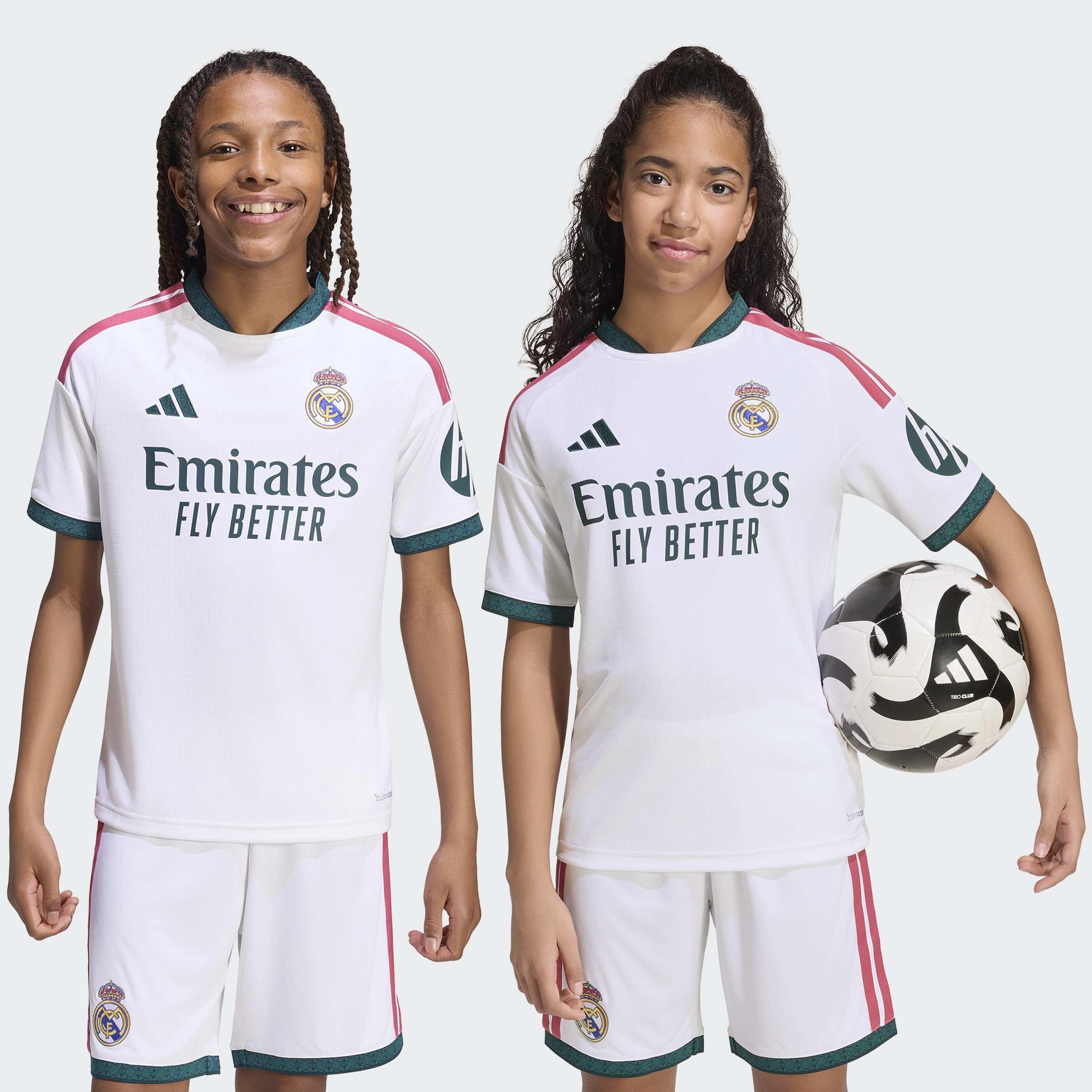 Kids Unisex Real Madrid 26/27 Home Jersey, White, A701_ONE, large image number 7