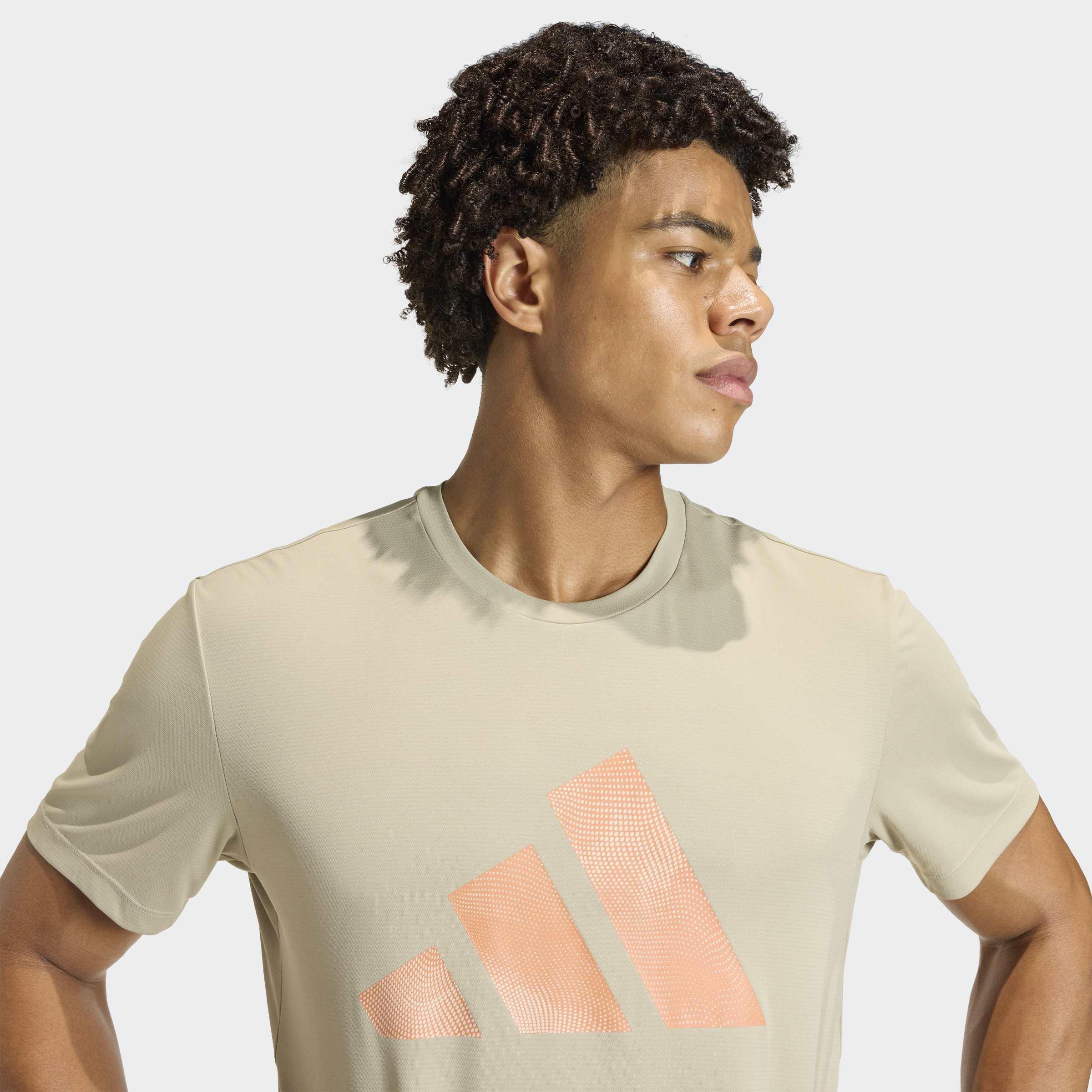 adi365 Running Essentials Brand Love T-shirt, Brown