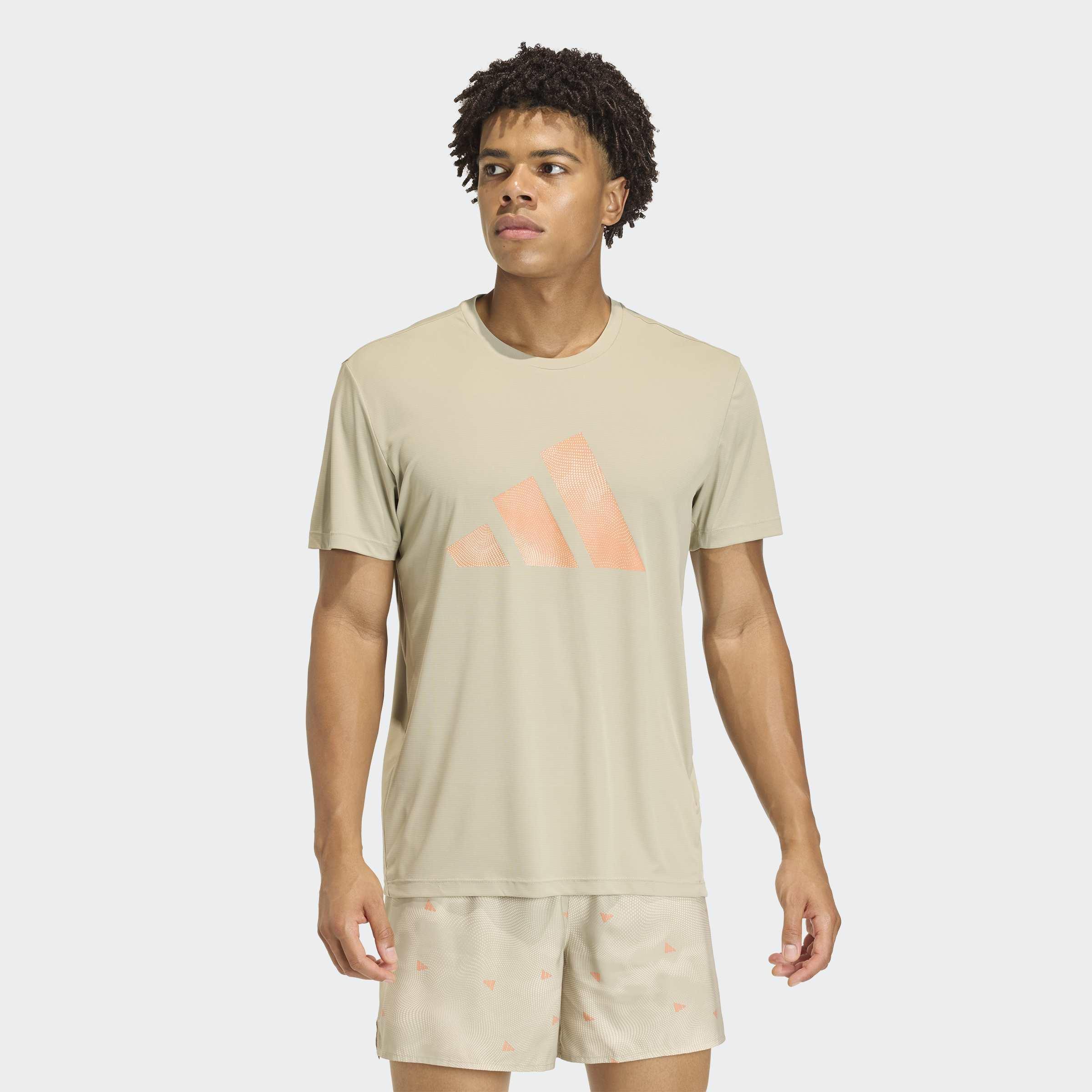 adi365 Running Essentials Brand Love T-shirt, Brown, A701_ONE, large image number 4
