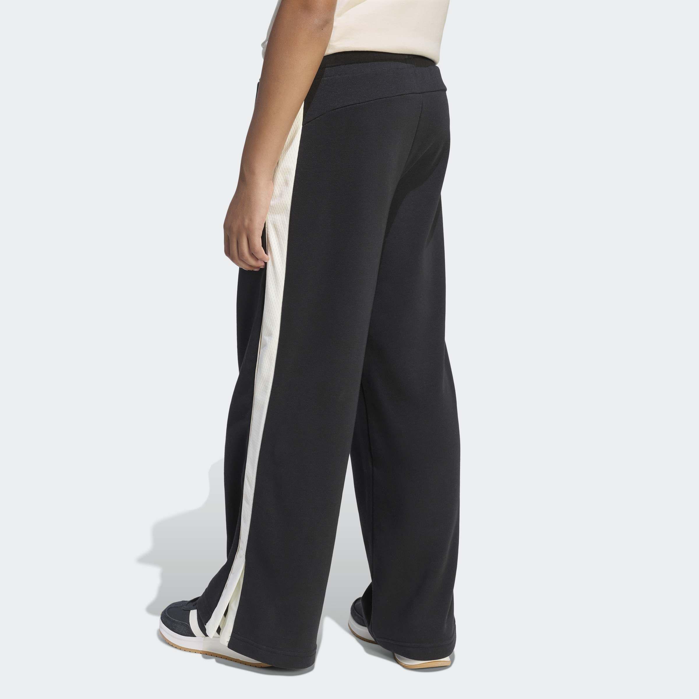 Kids Stadium Wide Leg Joggers, Black