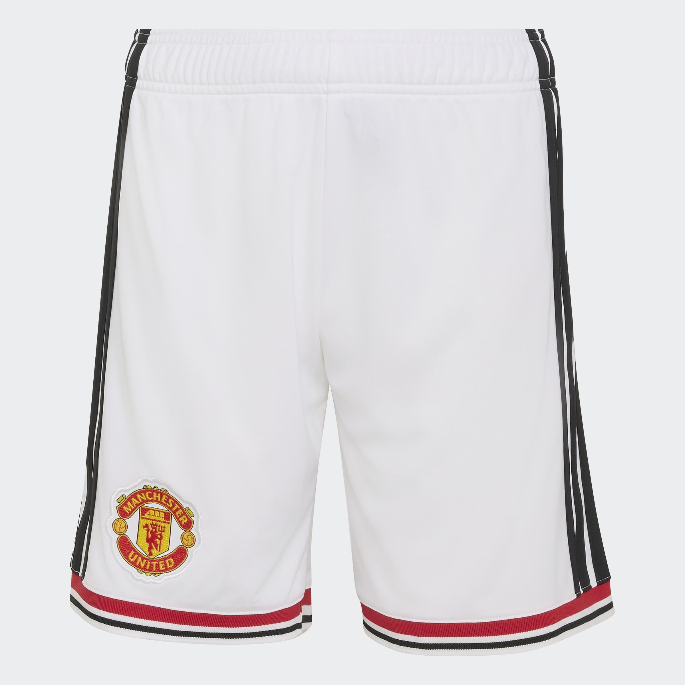 Kids Unisex Manchester United 26/27 Home Short, White