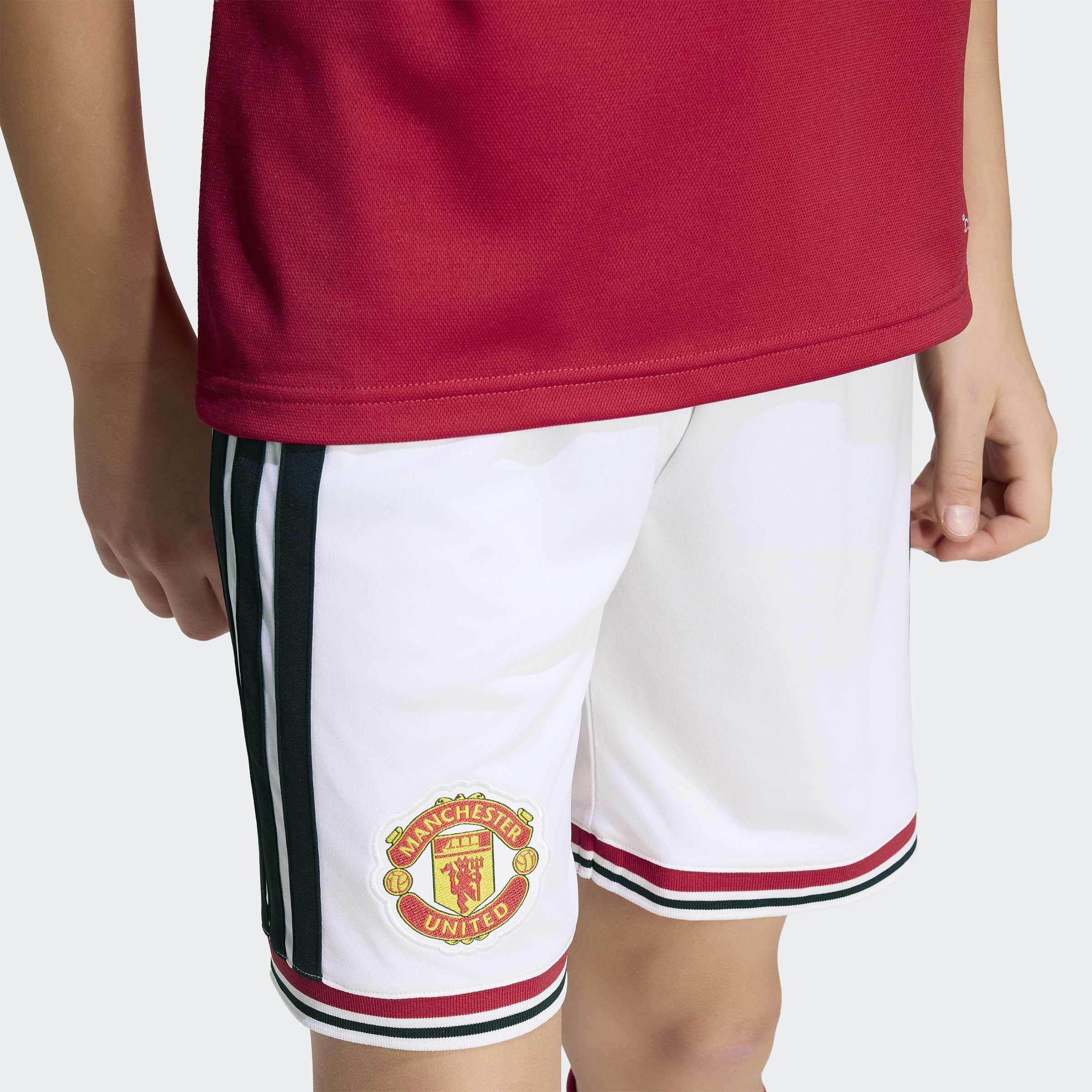 Kids Unisex Manchester United 26/27 Home Short, White, A701_ONE, large image number 3