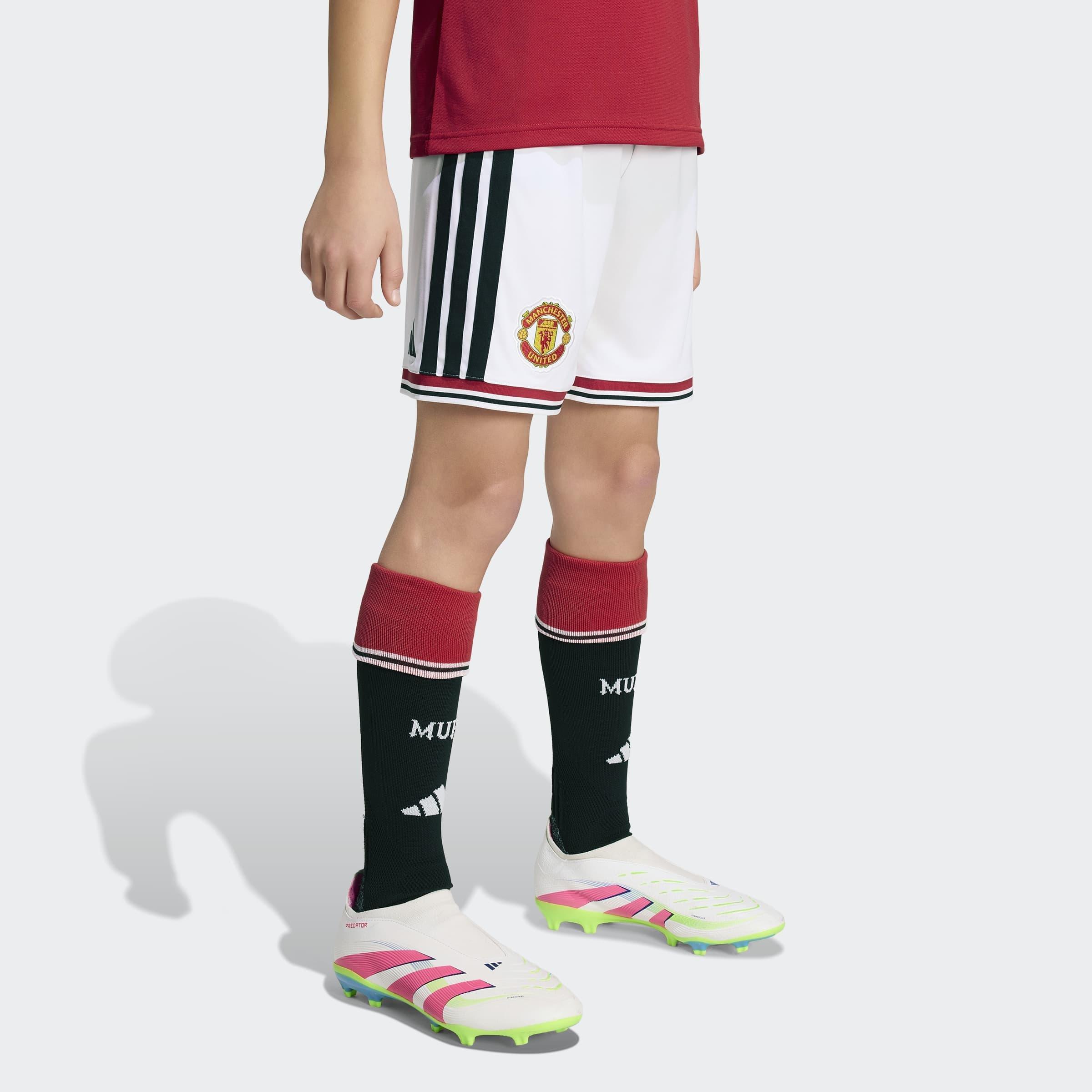 Kids Unisex Manchester United 26/27 Home Short, White, A701_ONE, large image number 5