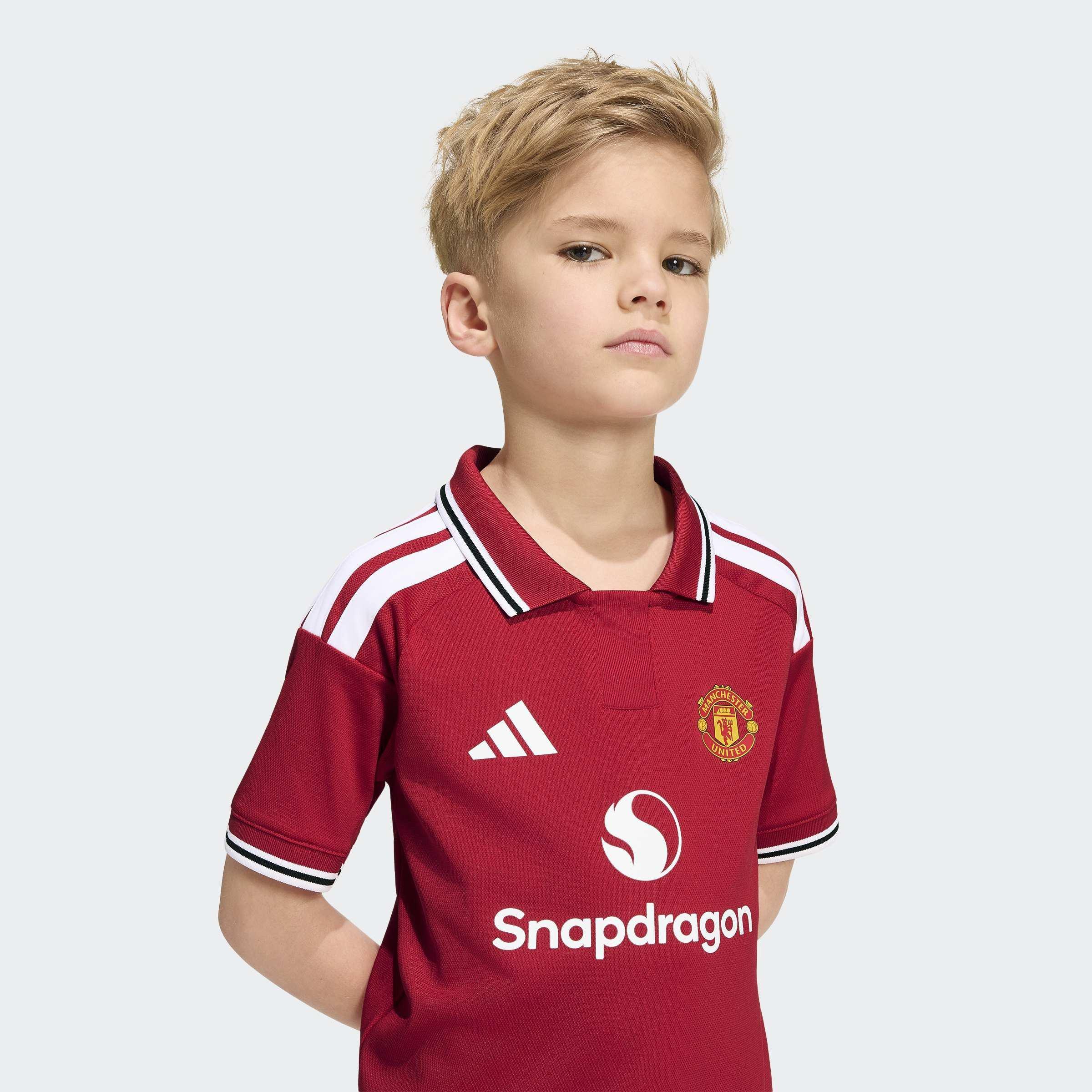 Kids Unisex Manchester United 26/27 Home Kids Set, Red, A701_ONE, large image number 4
