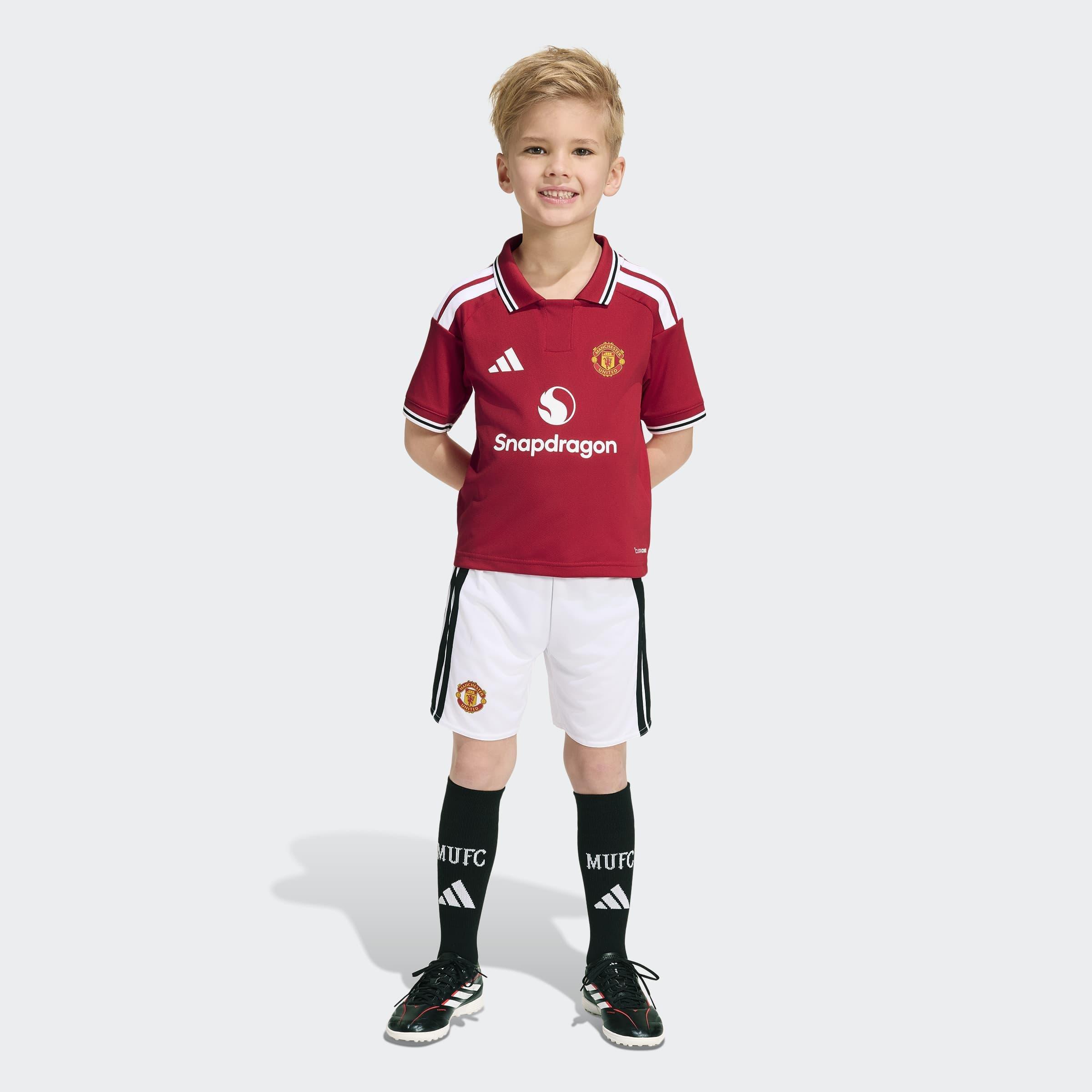 Kids Unisex Manchester United 26/27 Home Kids Set, Red, A701_ONE, large image number 8