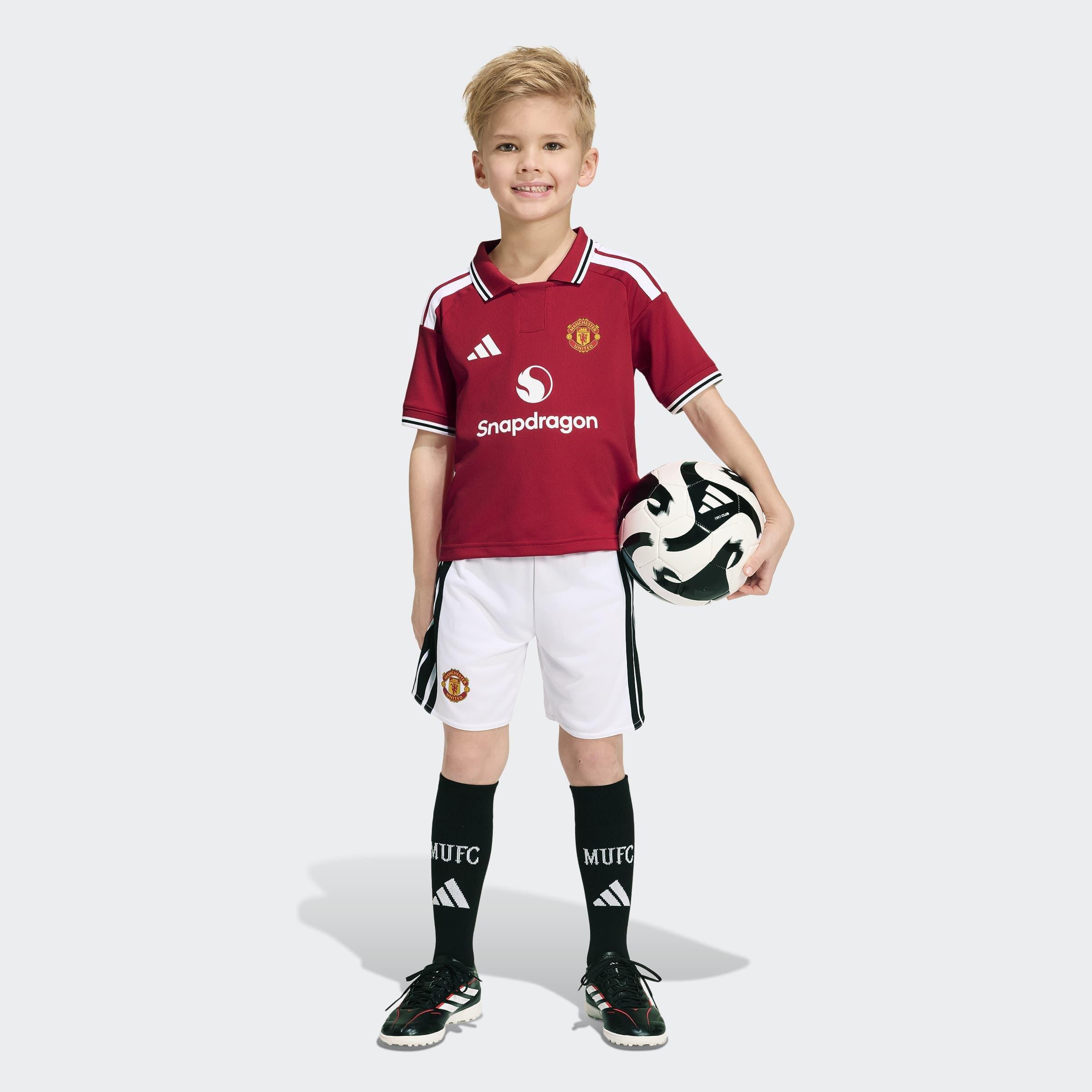 Kids Unisex Manchester United 26/27 Home Kids Set, Red, A701_ONE, large image number 9