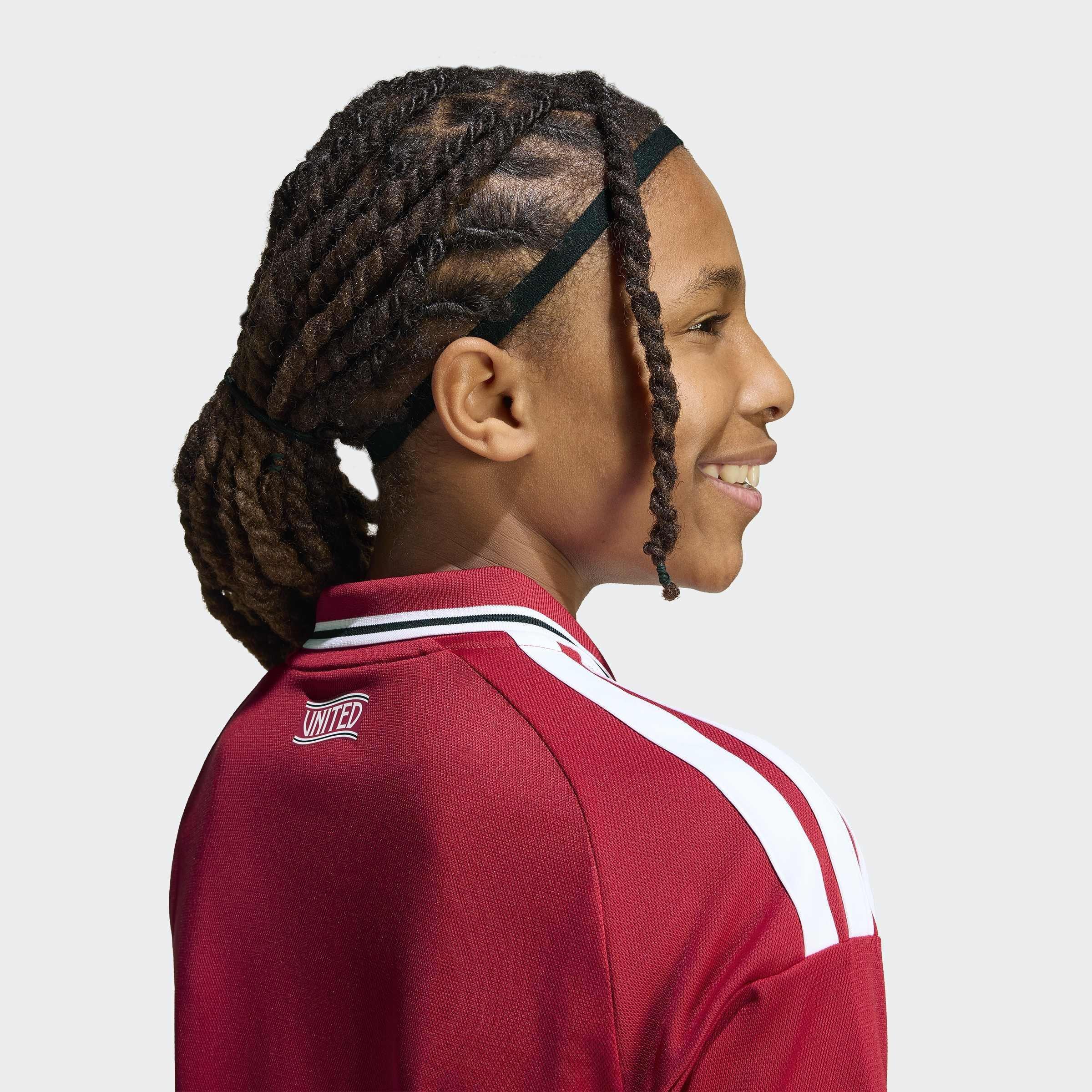 Kids Unisex Manchester United 26/27 Home Jersey, Red, A701_ONE, large image number 4