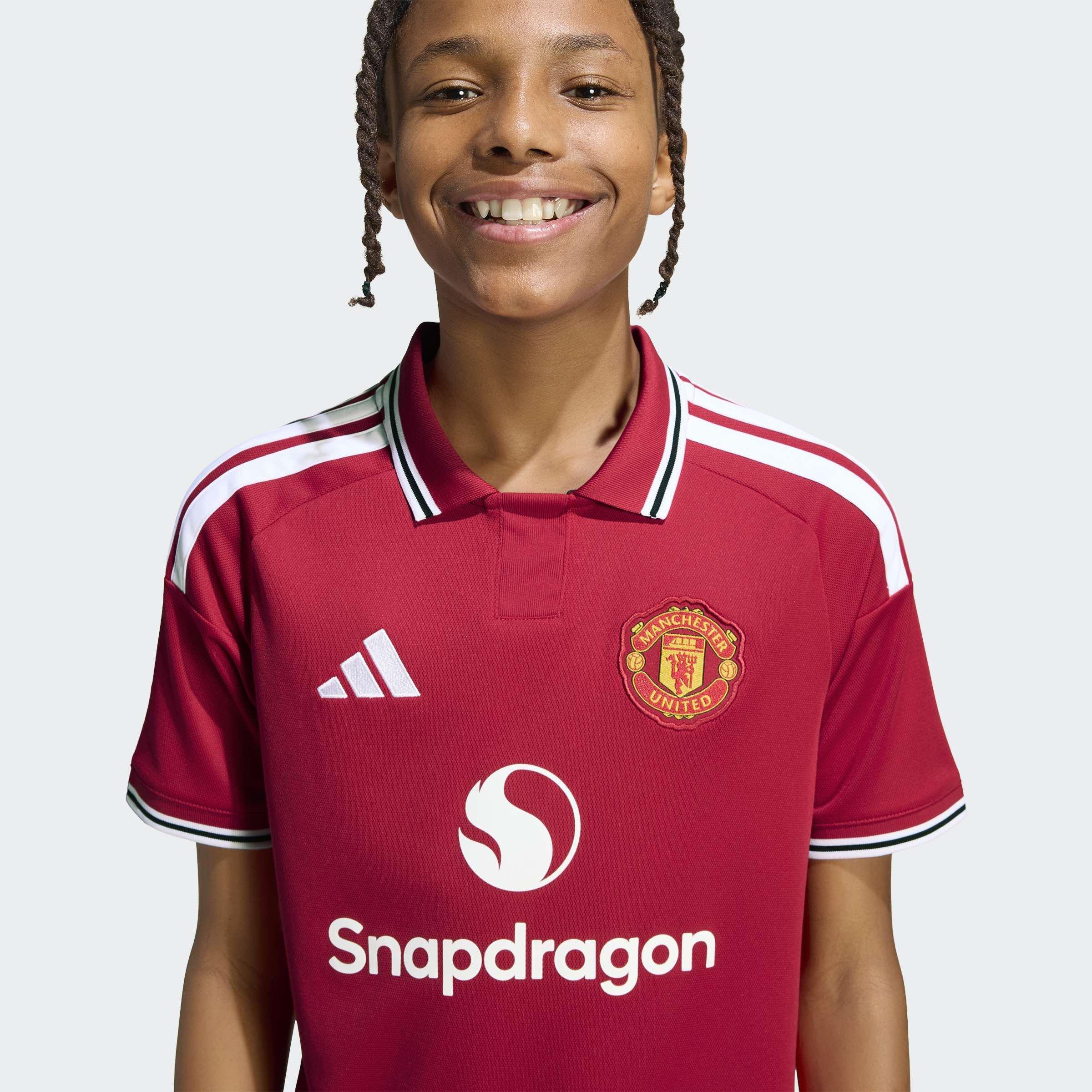 Kids Unisex Manchester United 26/27 Home Jersey, Red, A701_ONE, large image number 5