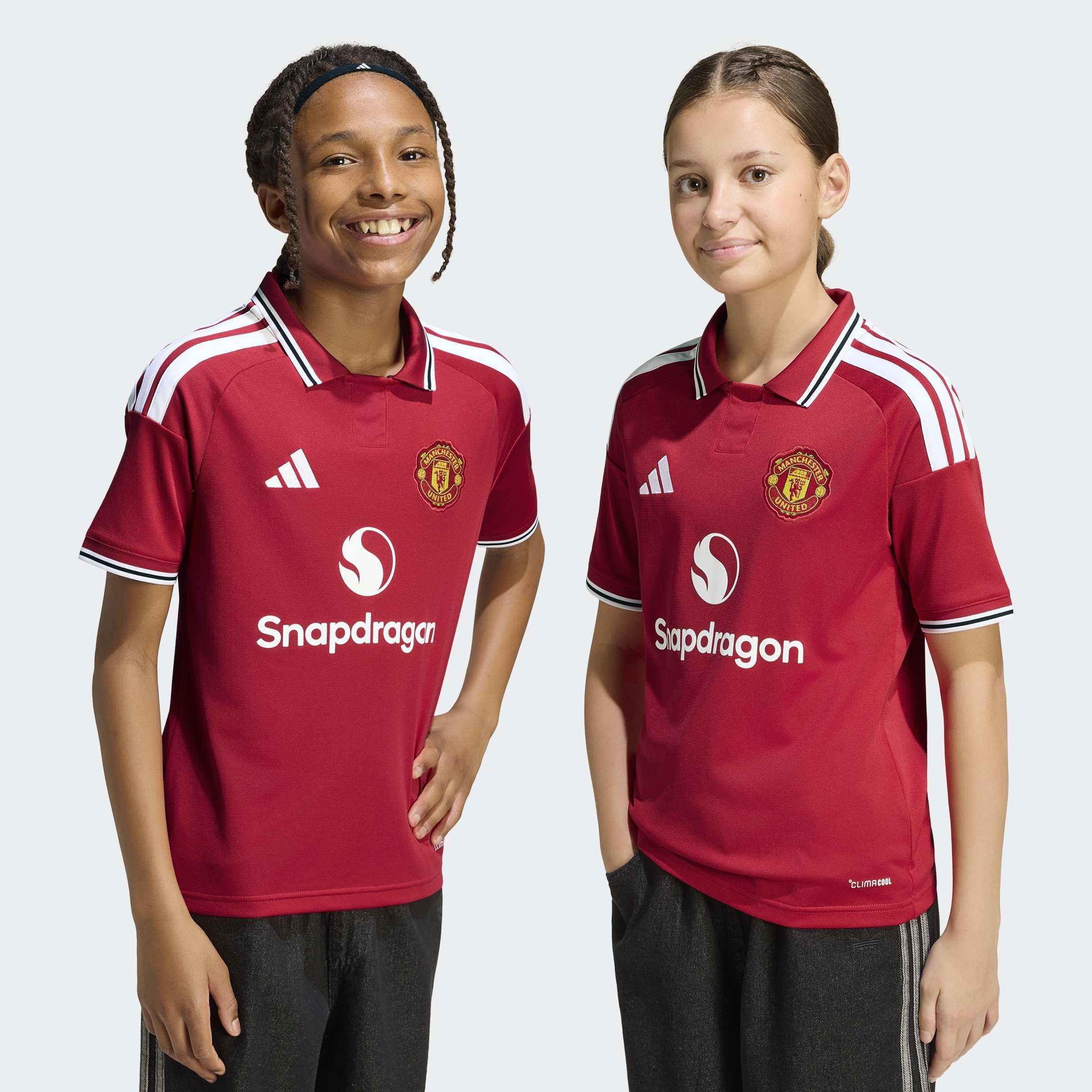 Kids Unisex Manchester United 26/27 Home Jersey, Red, A701_ONE, large image number 6