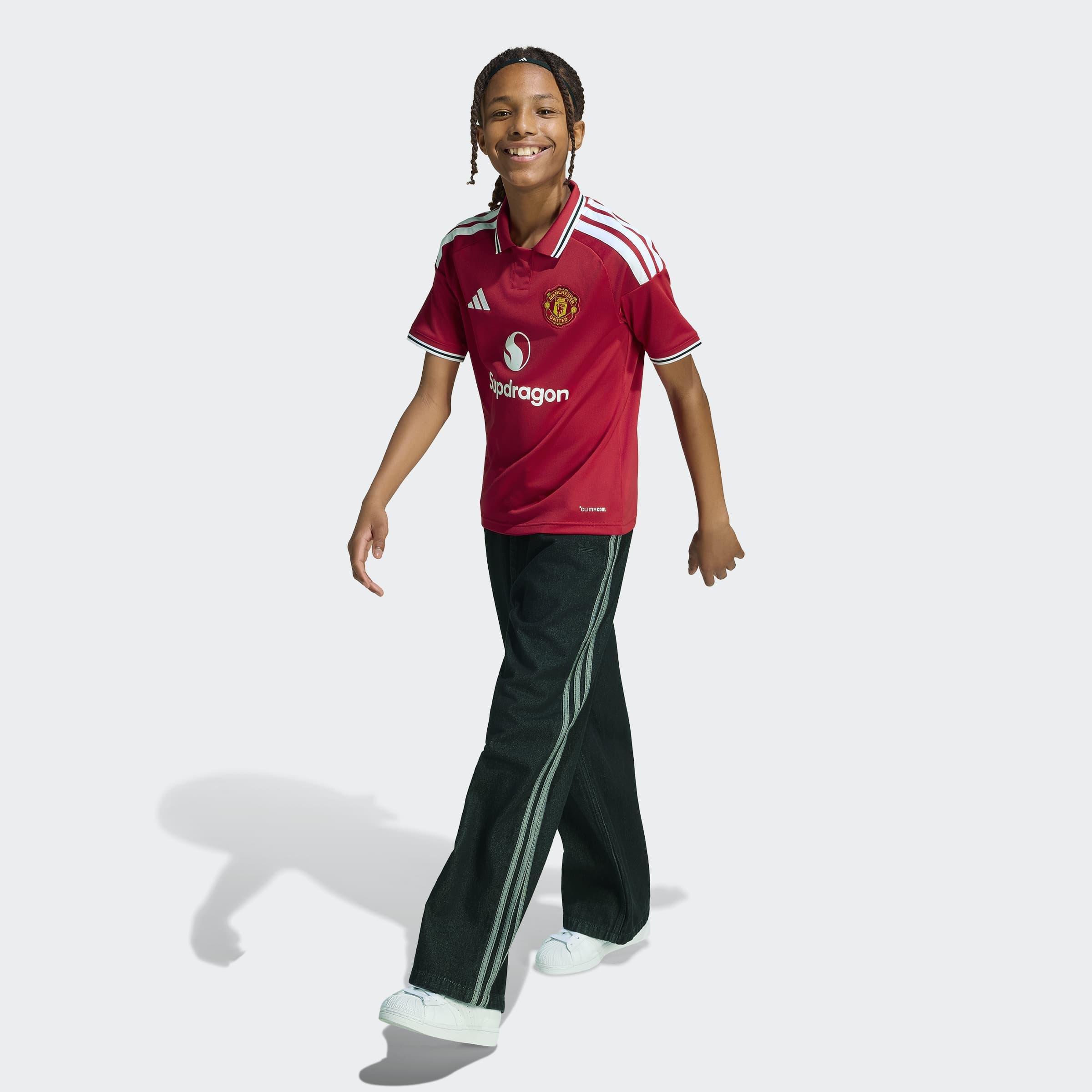 Kids Unisex Manchester United 26/27 Home Jersey, Red, A701_ONE, large image number 7
