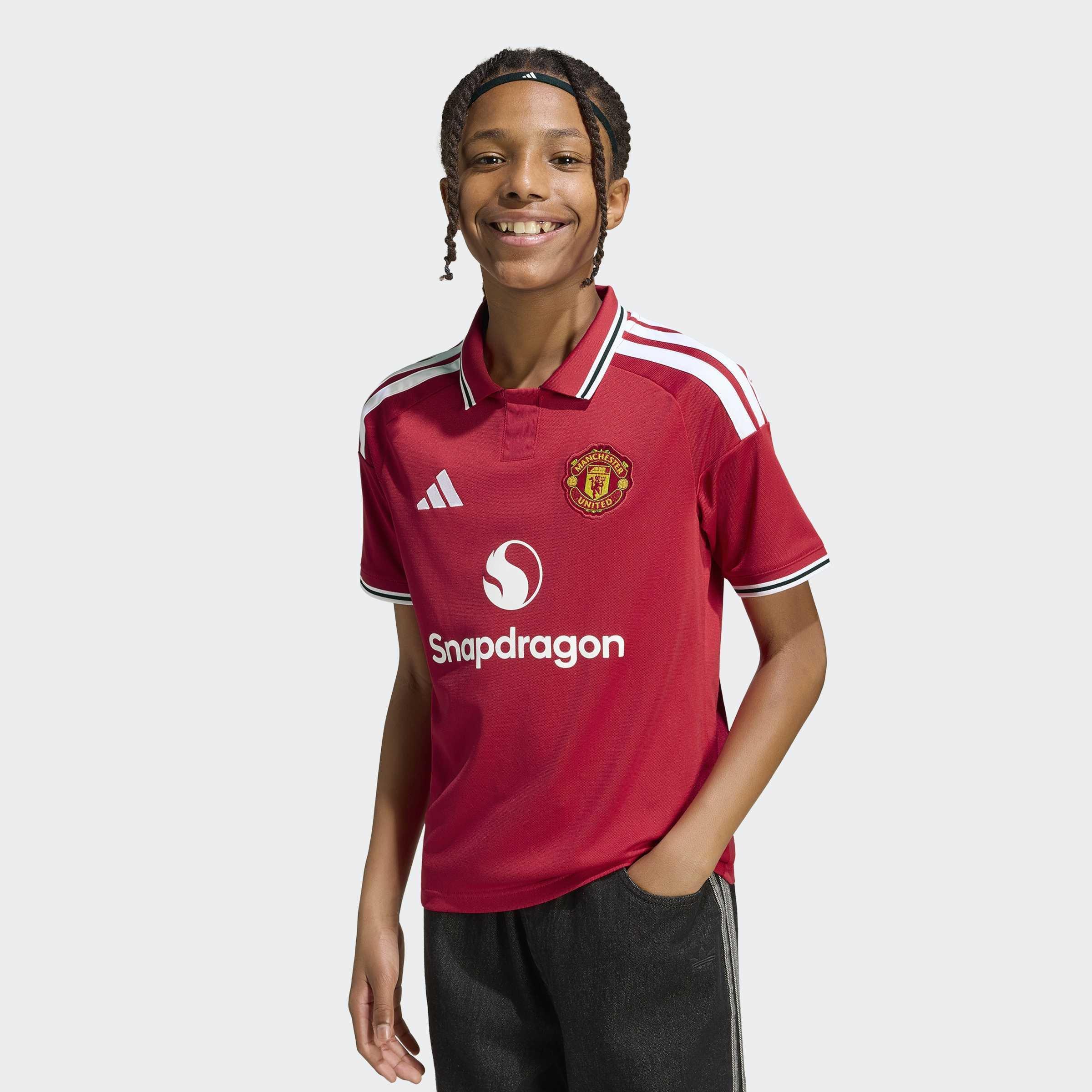 Kids Unisex Manchester United 26/27 Home Jersey, Red, A701_ONE, large image number 8