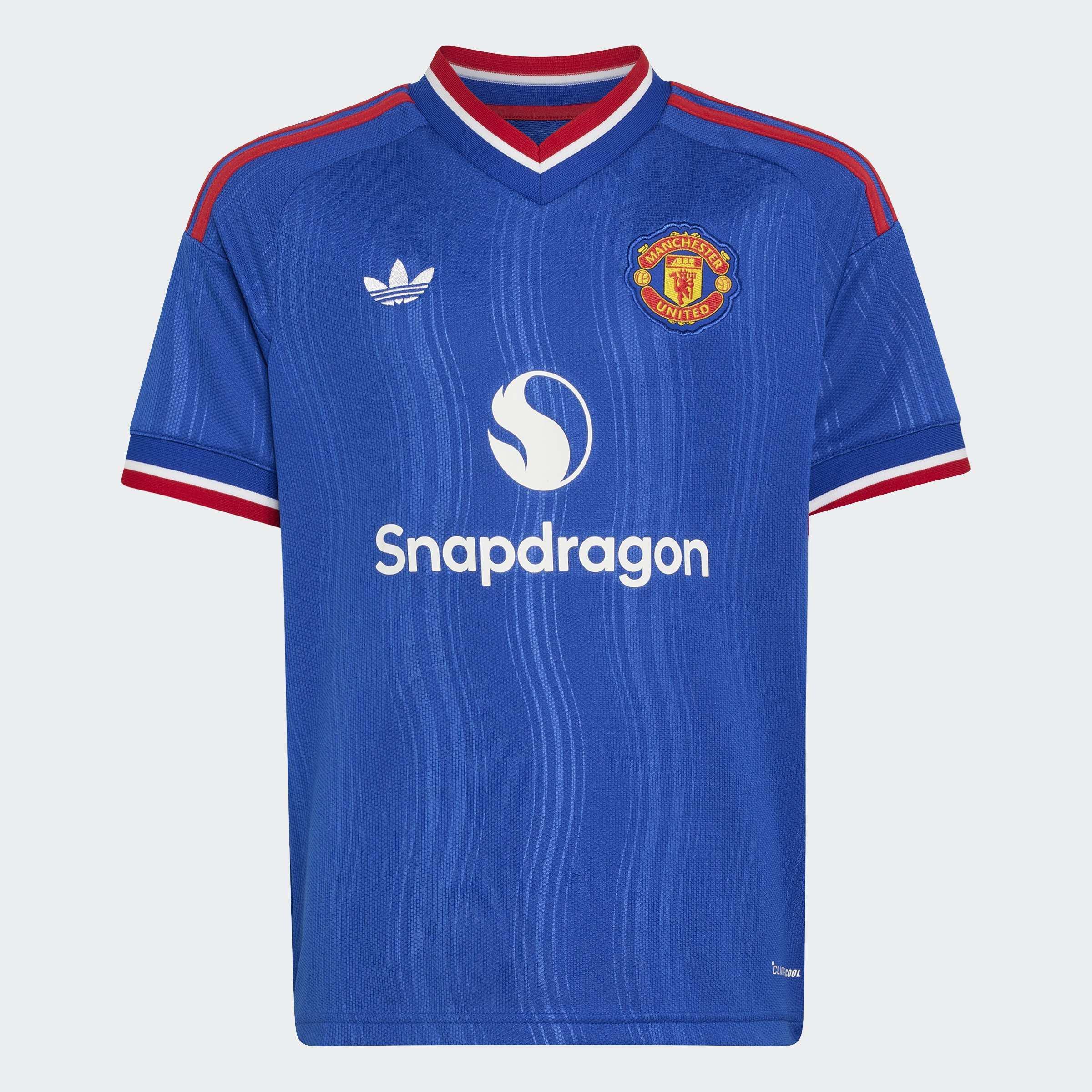 Kids Unisex Manchester United 26/27 Away Jersey, Blue