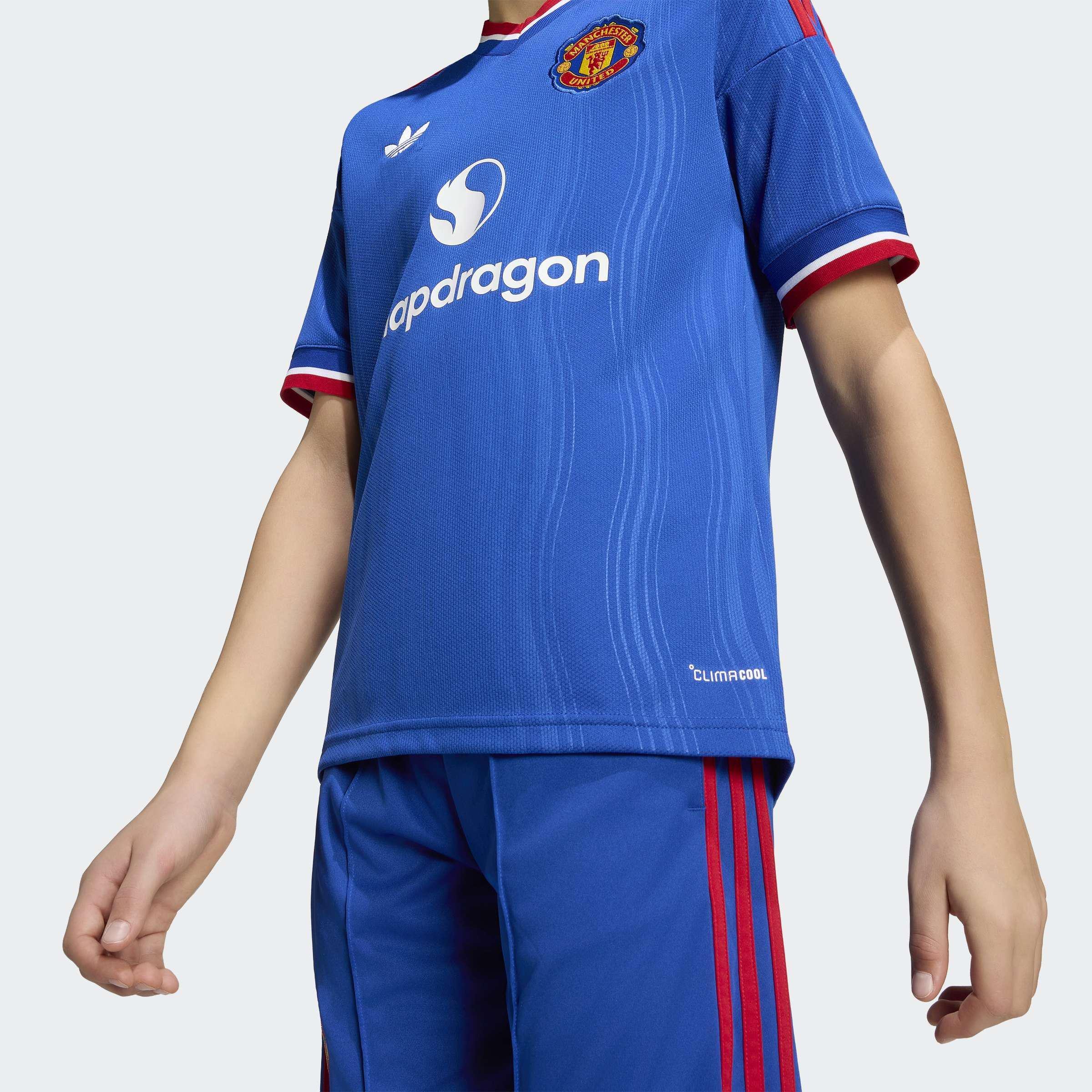 Kids Unisex Manchester United 26/27 Away Jersey, Blue, A701_ONE, large image number 5
