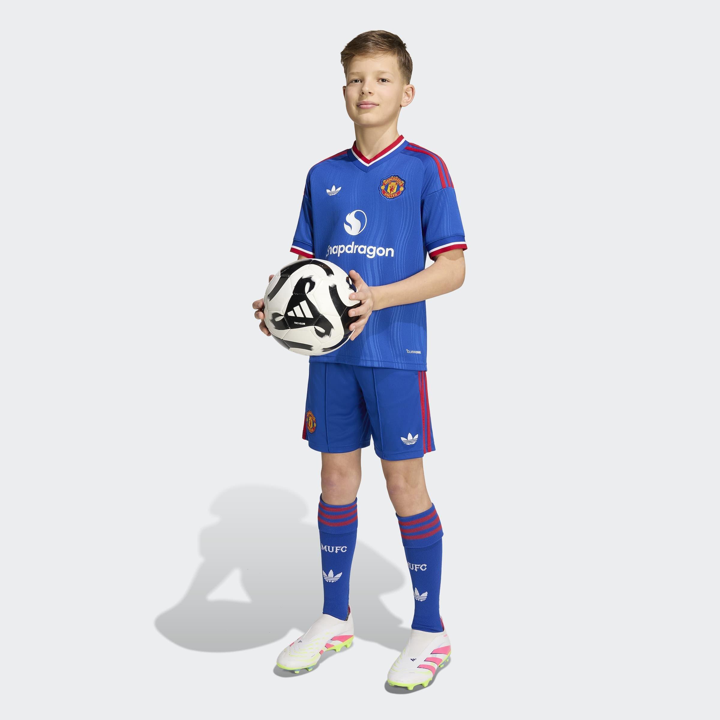 Kids Unisex Manchester United 26/27 Away Jersey, Blue, A701_ONE, large image number 7