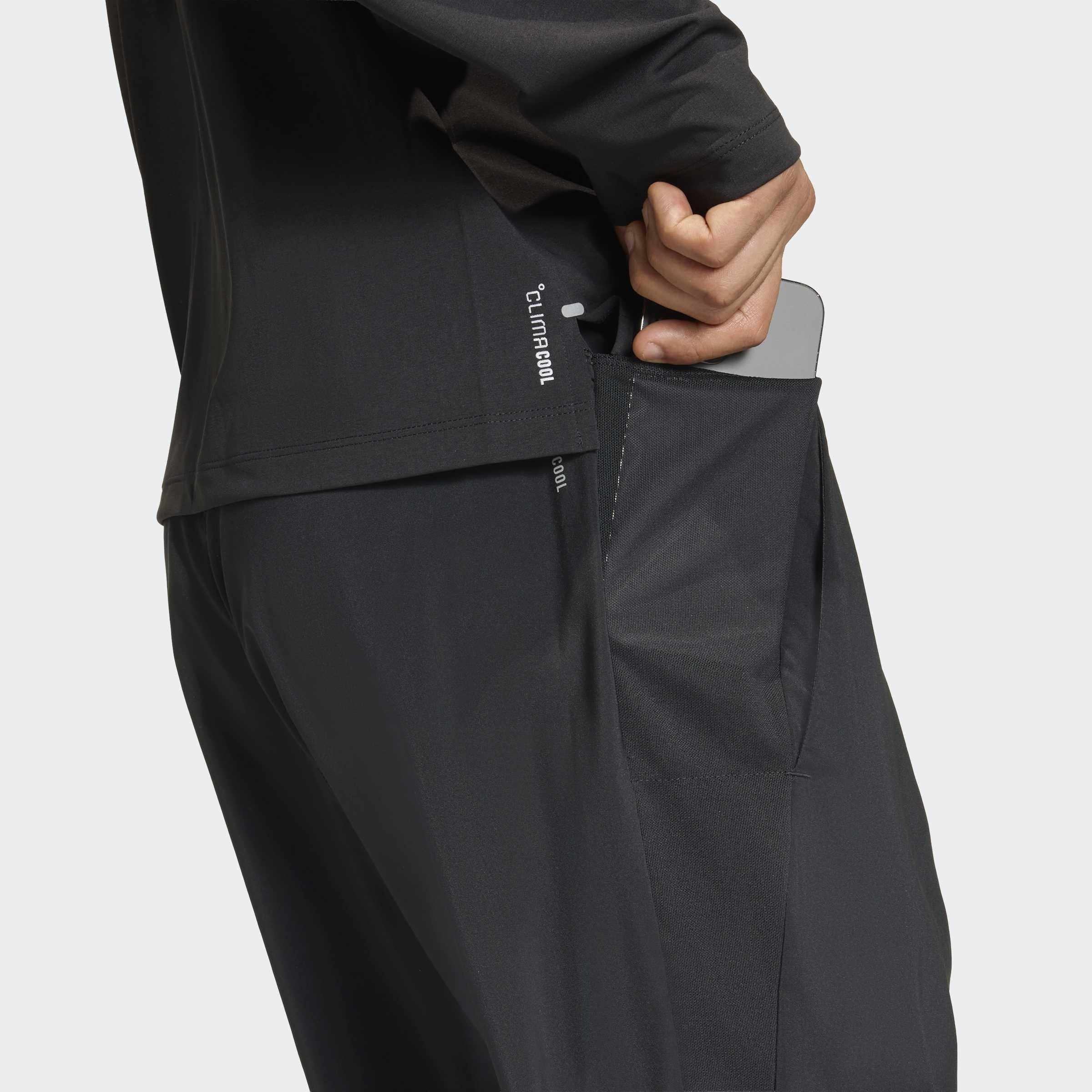 Adi365 Iconic/// Astro Running Joggers, Black, A701_ONE, medium