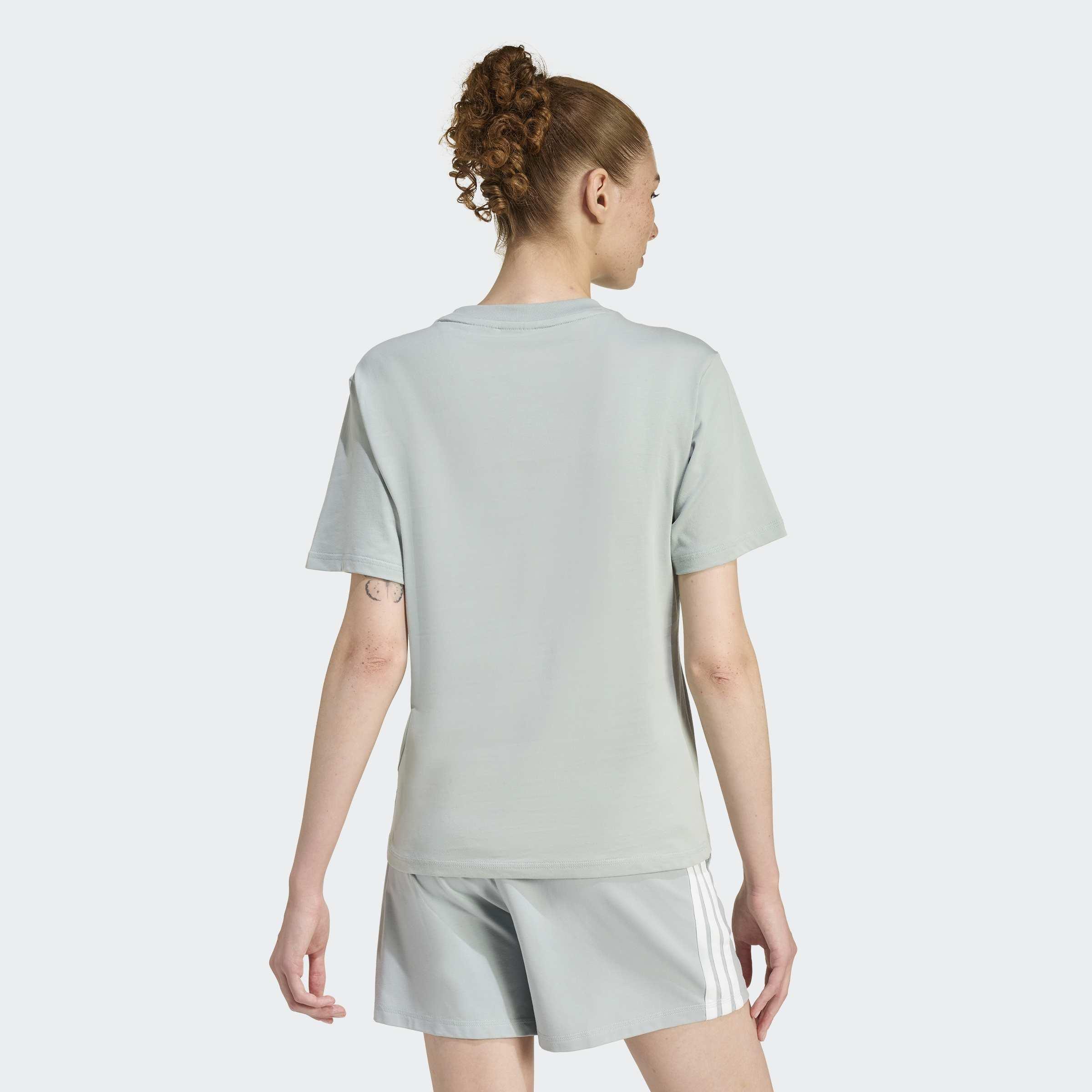 Essentials Small Logo Cotton T-Shirt, Green