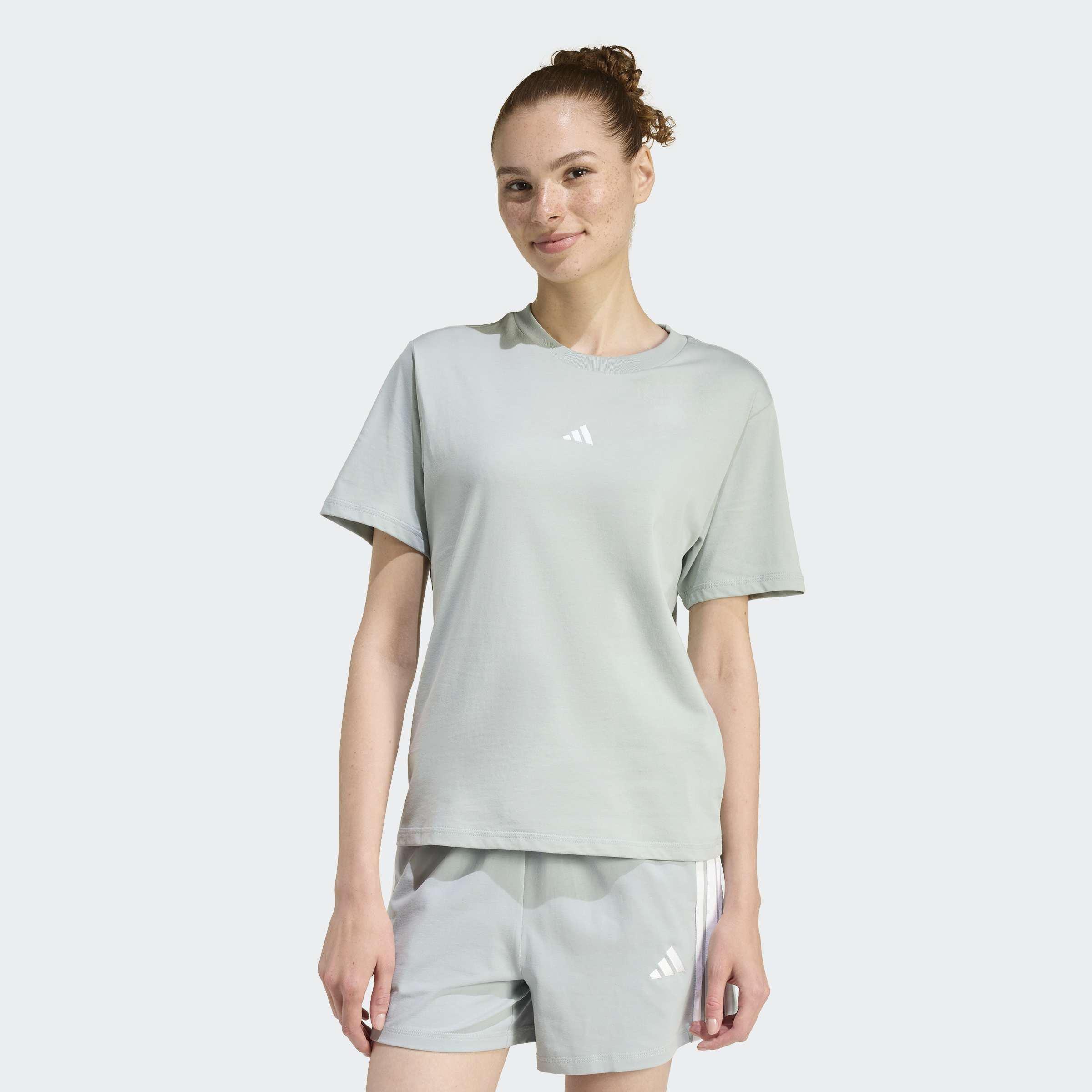Essentials Small Logo Cotton T-Shirt, Green, A701_ONE, large image number 4