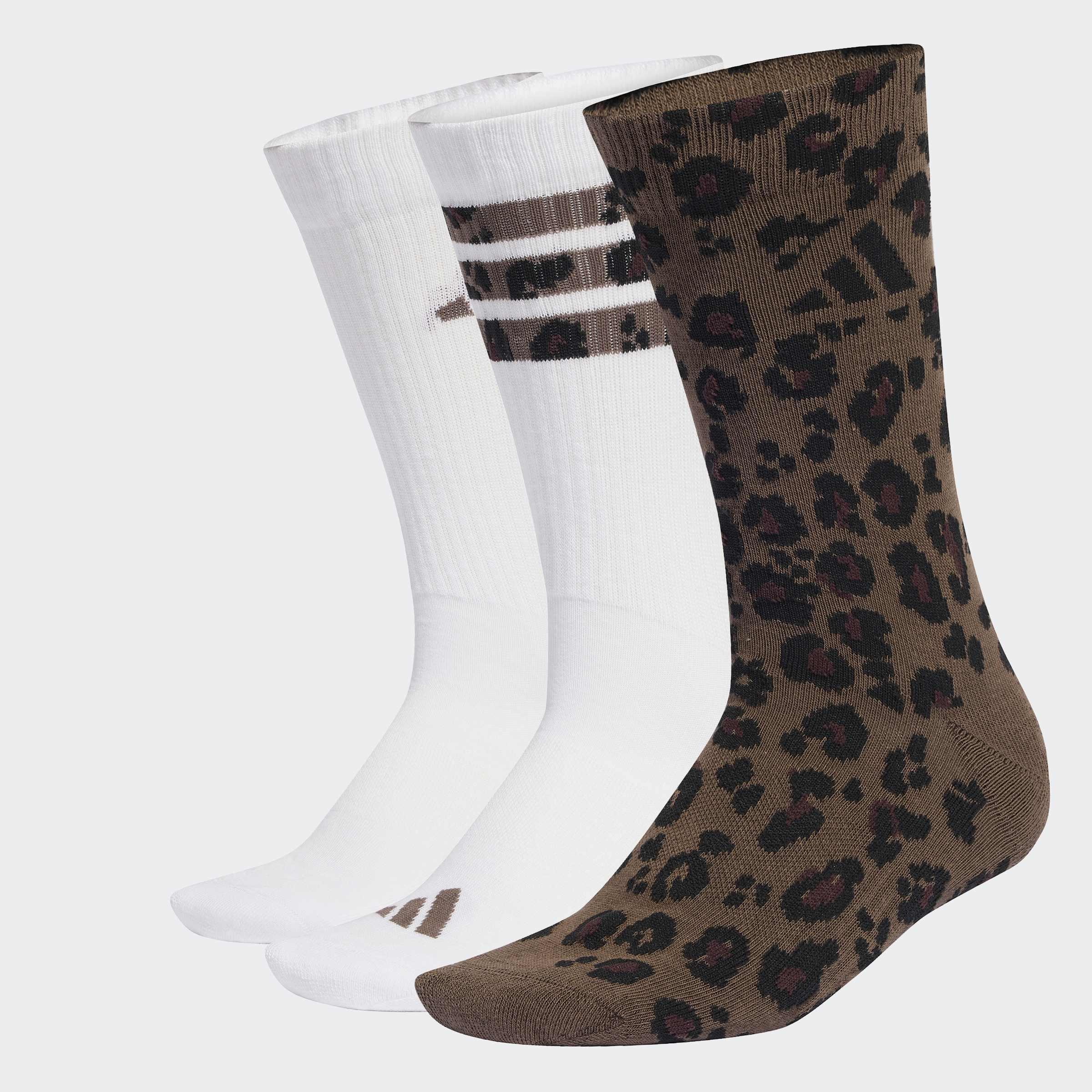 Unisex Leo Graphic Socks - 3 Pair Pack, Multicolour, A701_ONE, medium