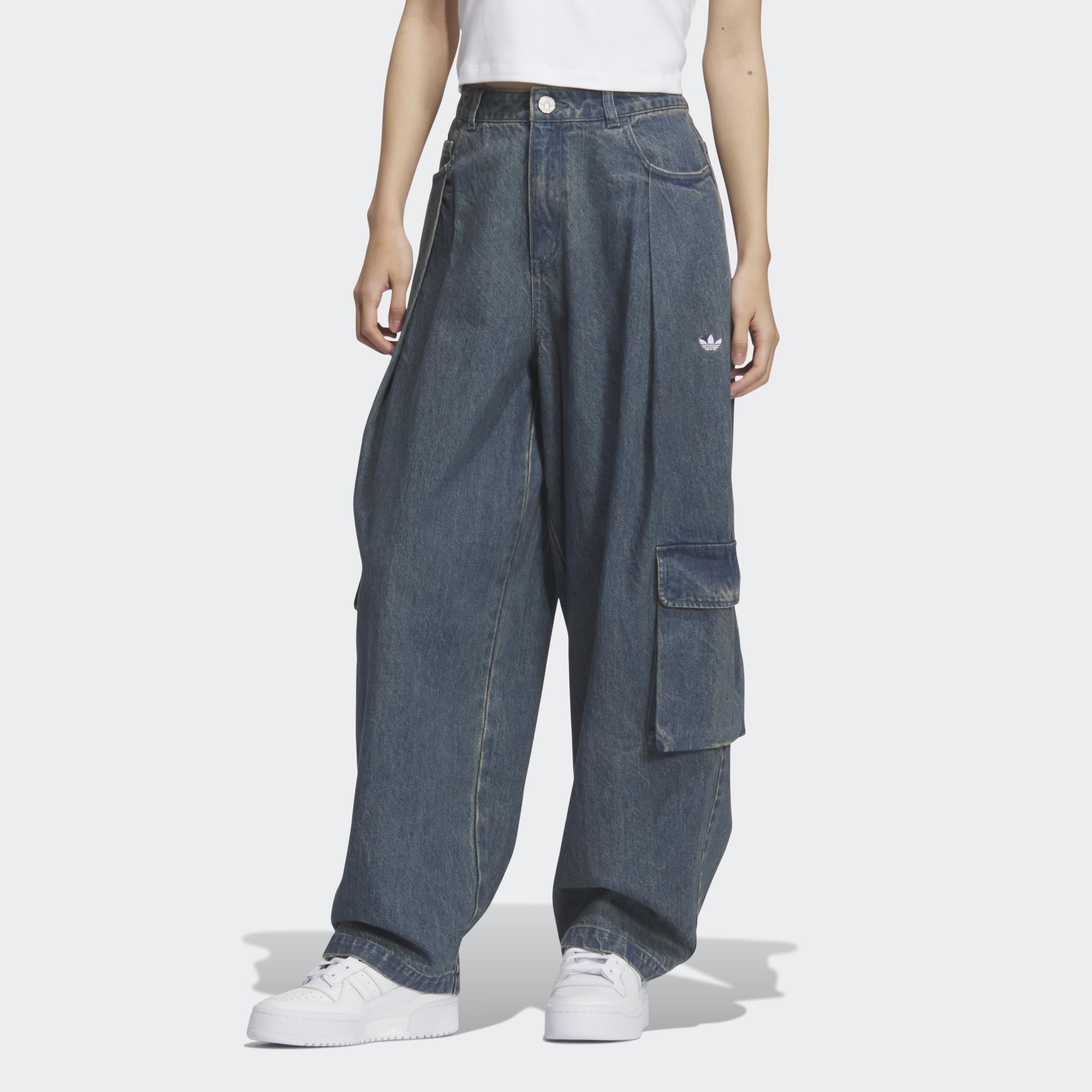 Soft Denim Cargo Joggers, Navy, A701_ONE, large image number 5