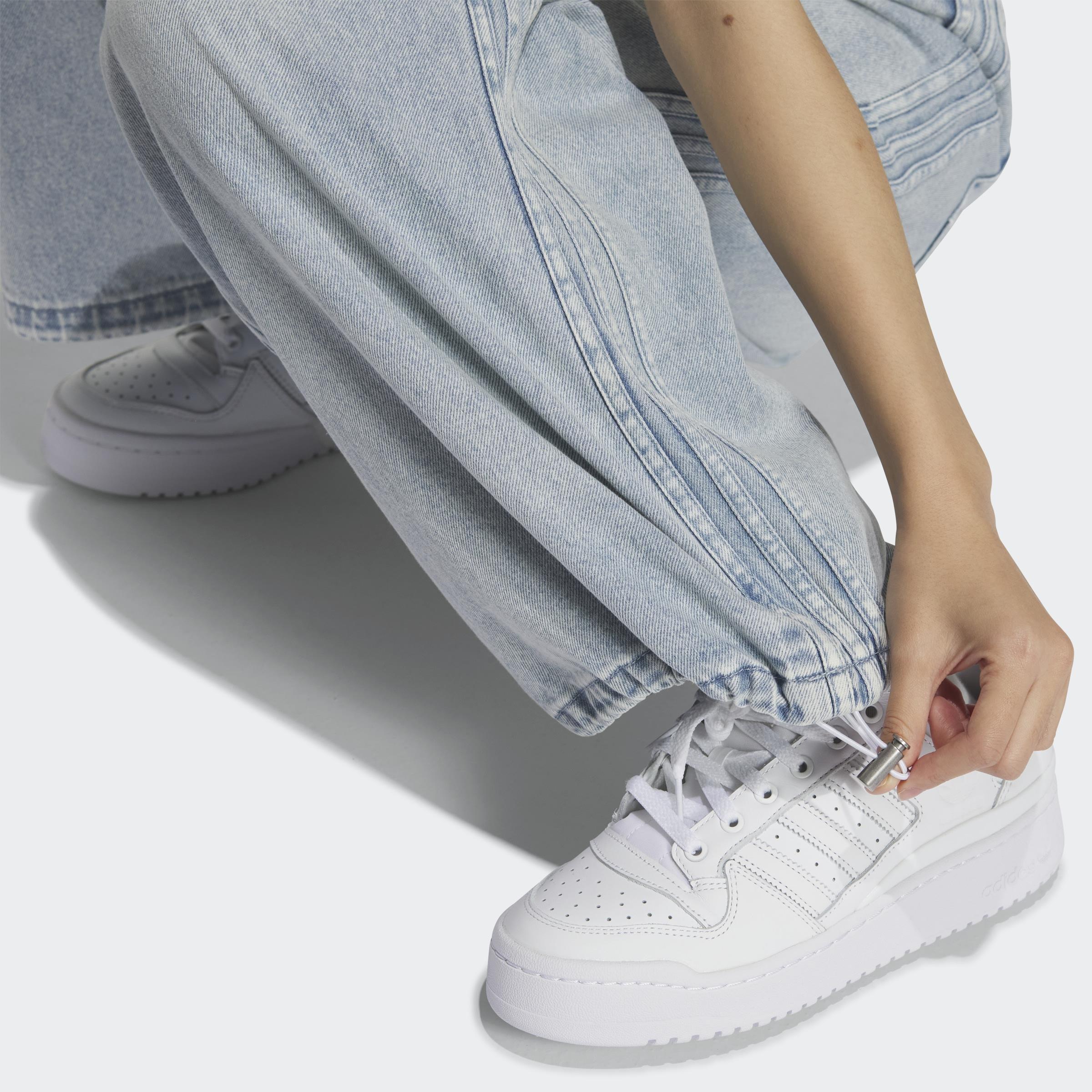 Soft Denim Adjustable Joggers, Blue, A701_ONE, large image number 2