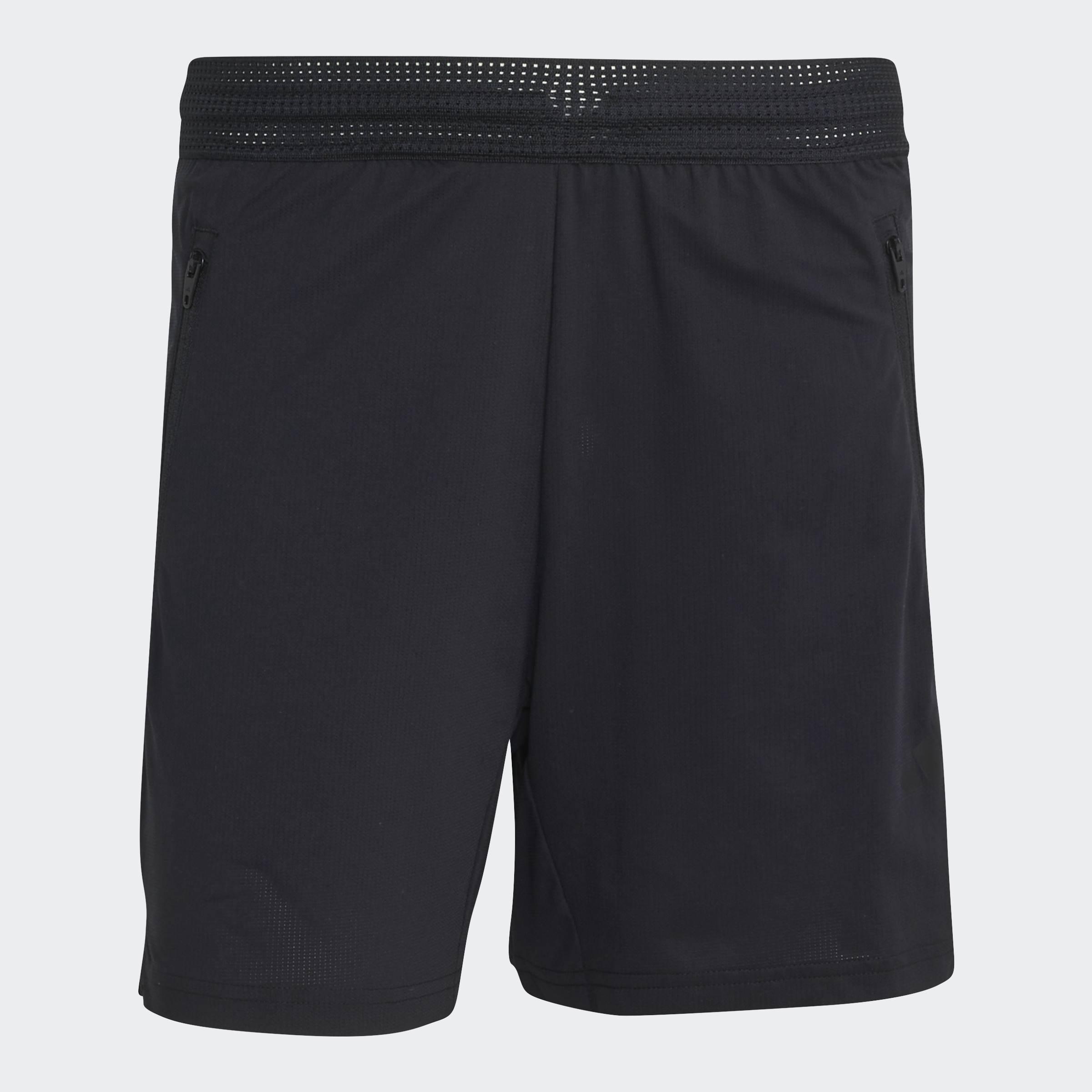 Tech Intensity Workout Shorts, Black