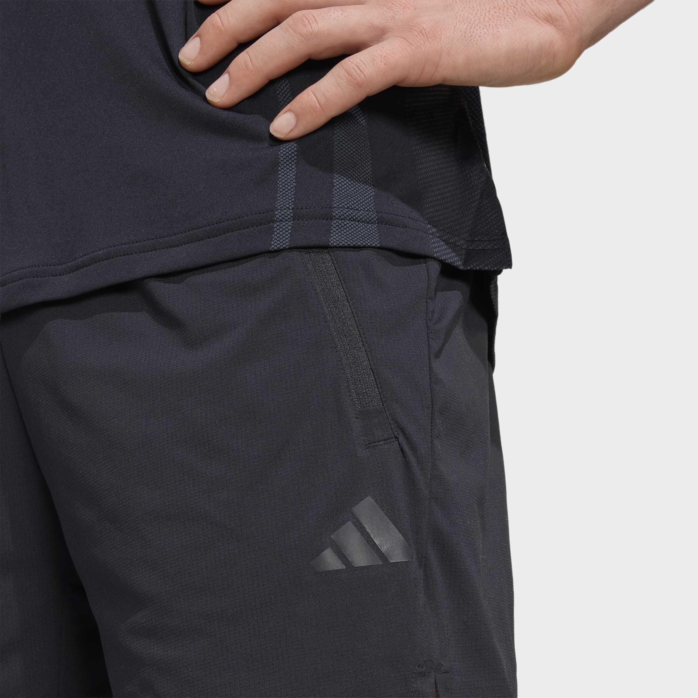 Tech Intensity Workout Shorts, Black, A701_ONE, large image number 2