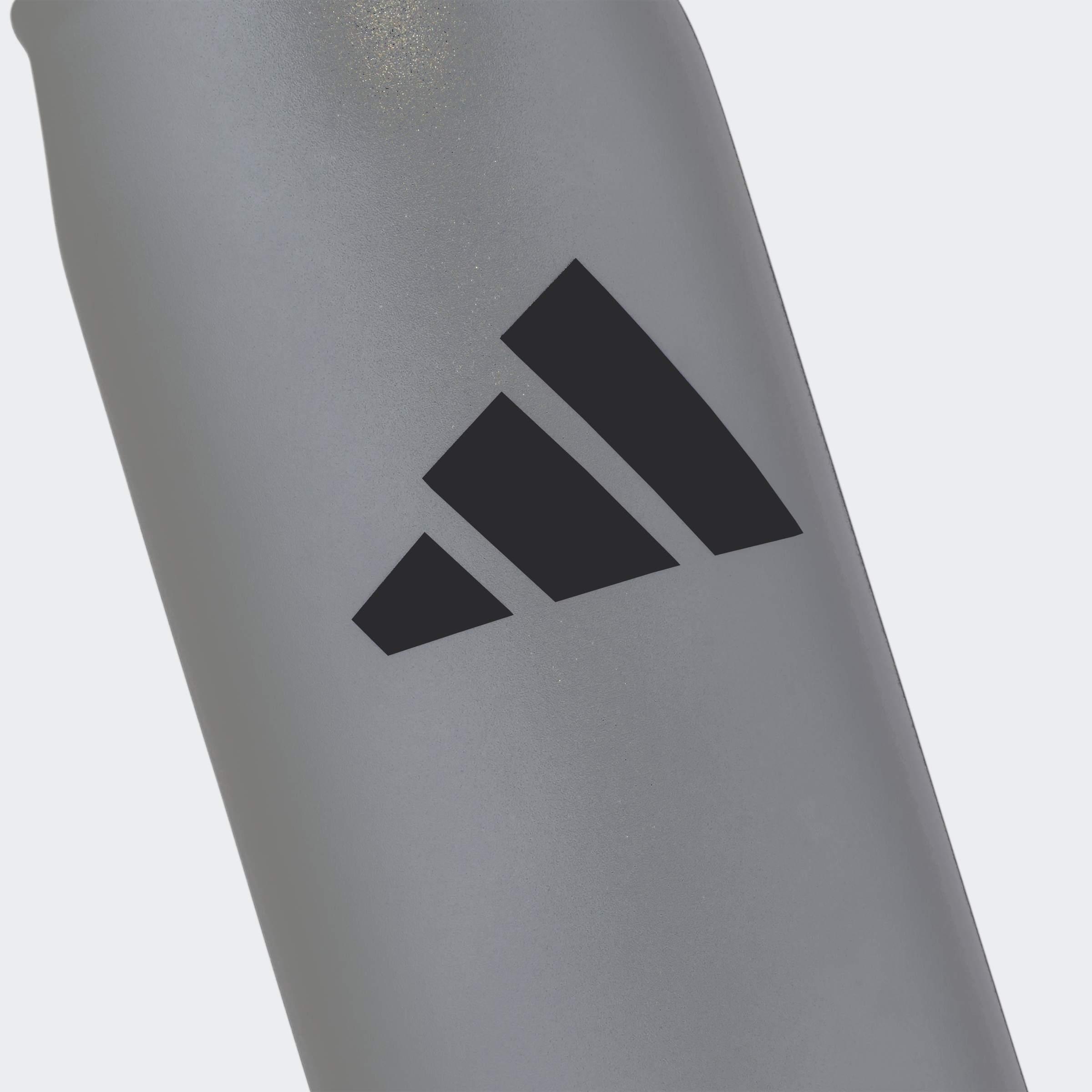 Unisex Metal Water Bottle Screw Top 0.6 L, Grey, A701_ONE, large image number 1