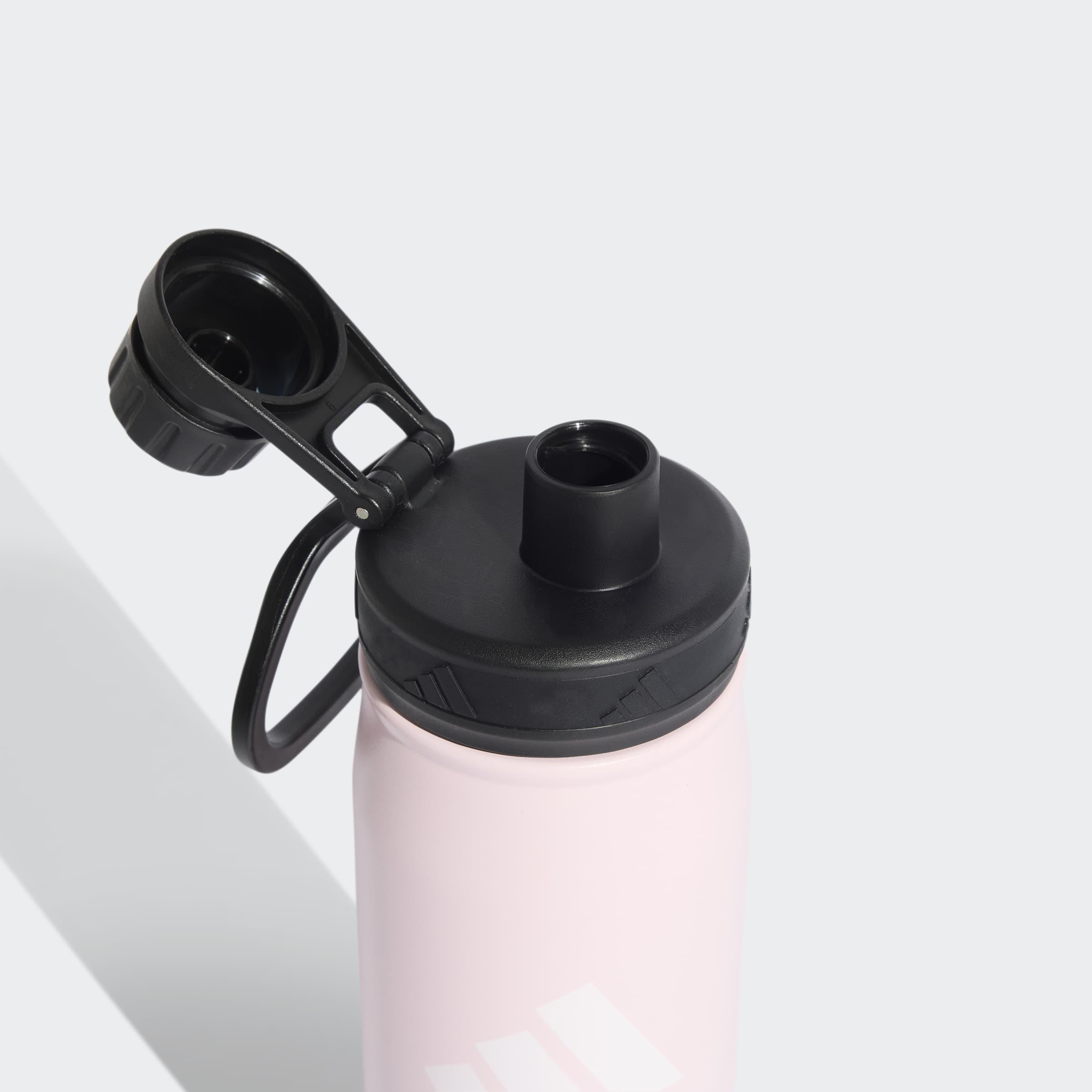 Unisex Metal Water Bottle Screw Top 0.6 L, Pink, A701_ONE, large image number 1