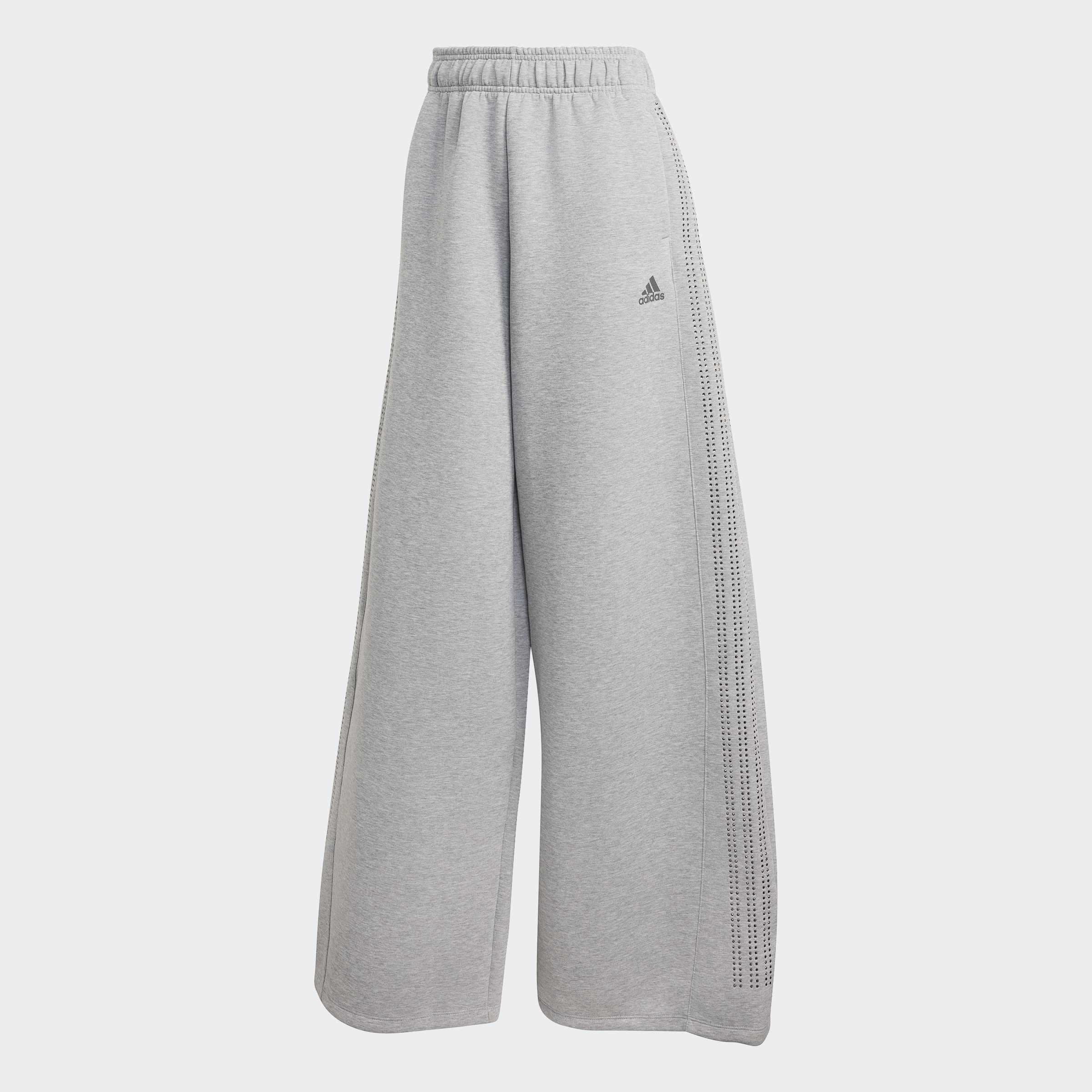 TEAMGEIST RHINESTONE Tracksuit Bottoms, Grey