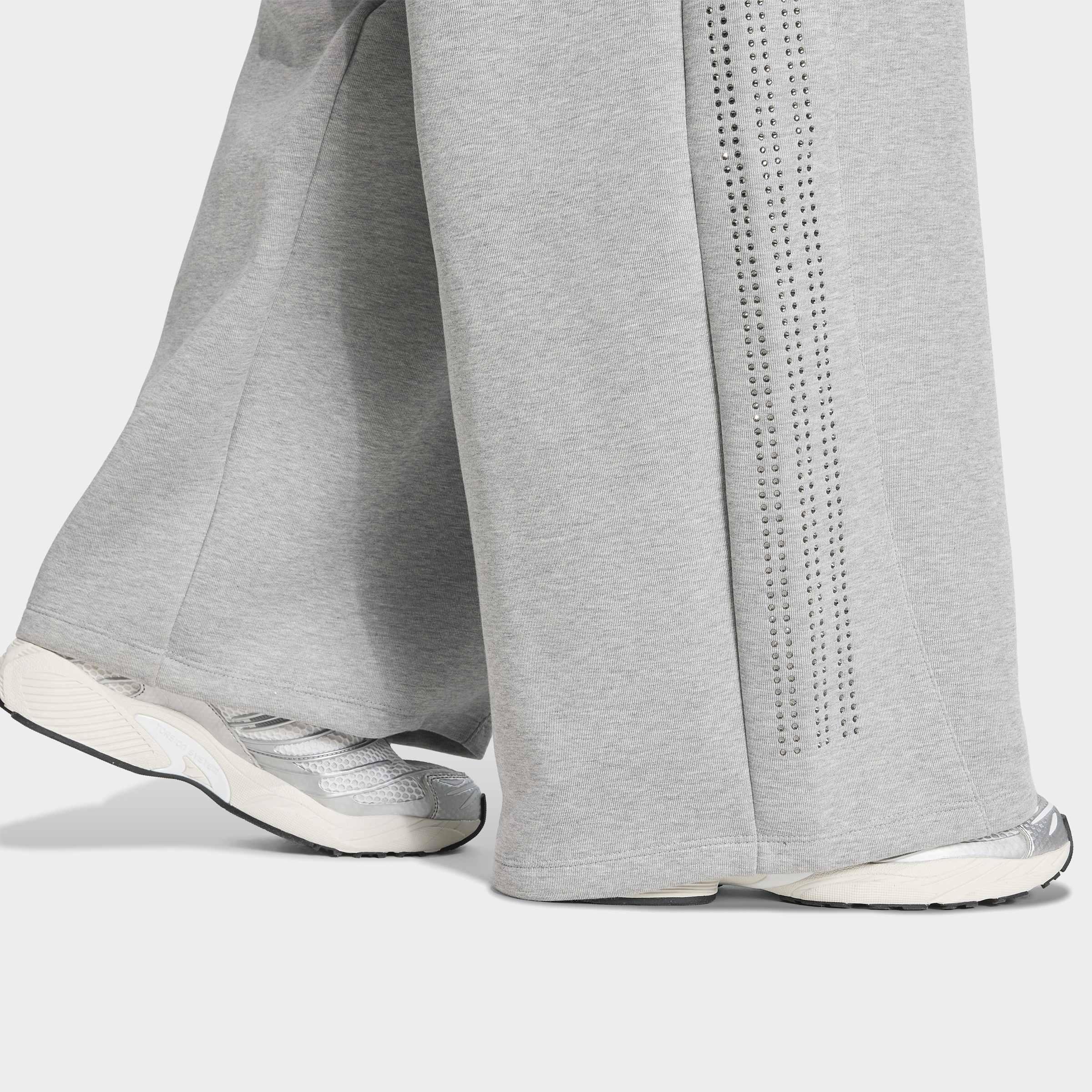 TEAMGEIST RHINESTONE Tracksuit Bottoms, Grey, A701_ONE, large image number 2