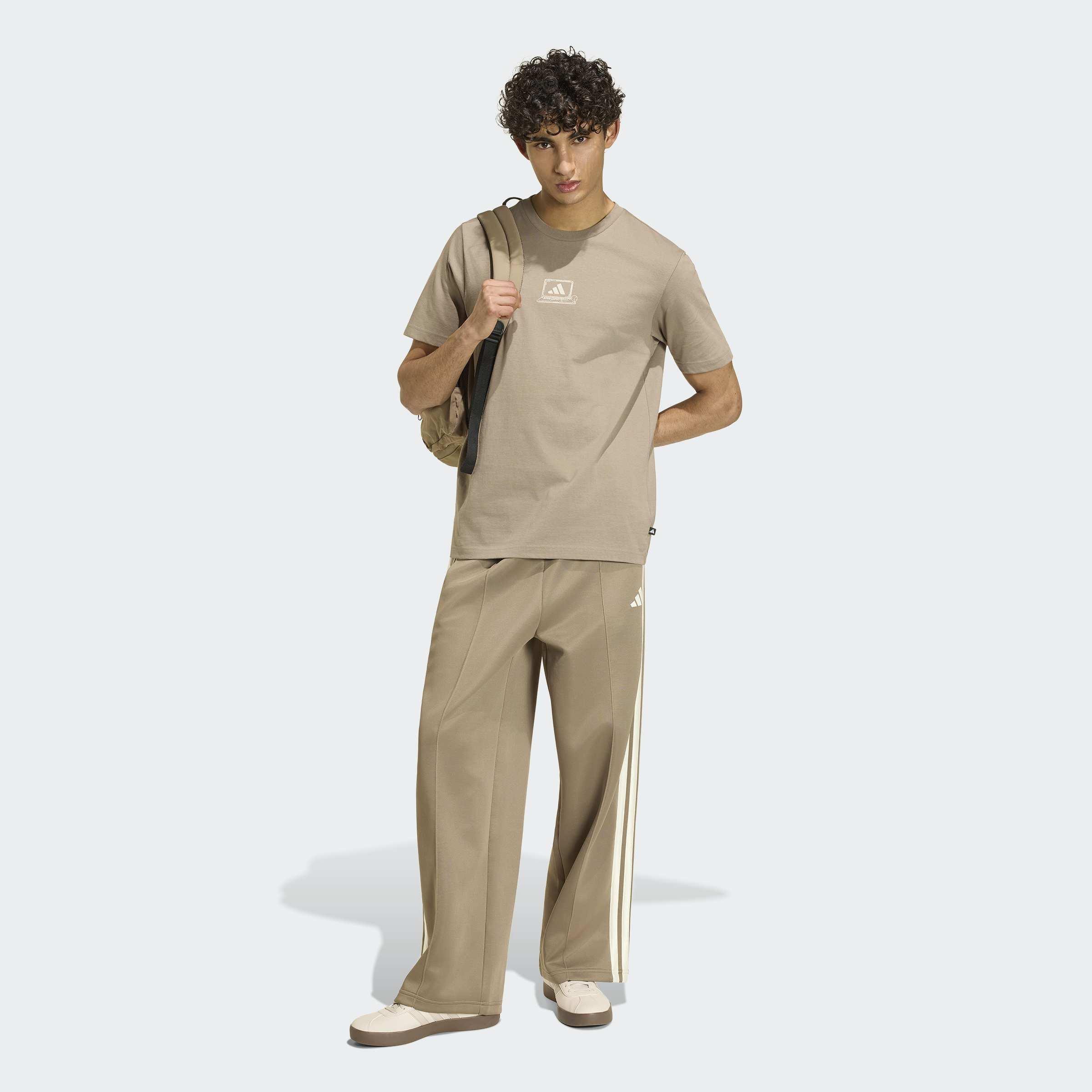 Clocked In Office Graphic T-Shirt, Beige, A701_ONE, large image number 5