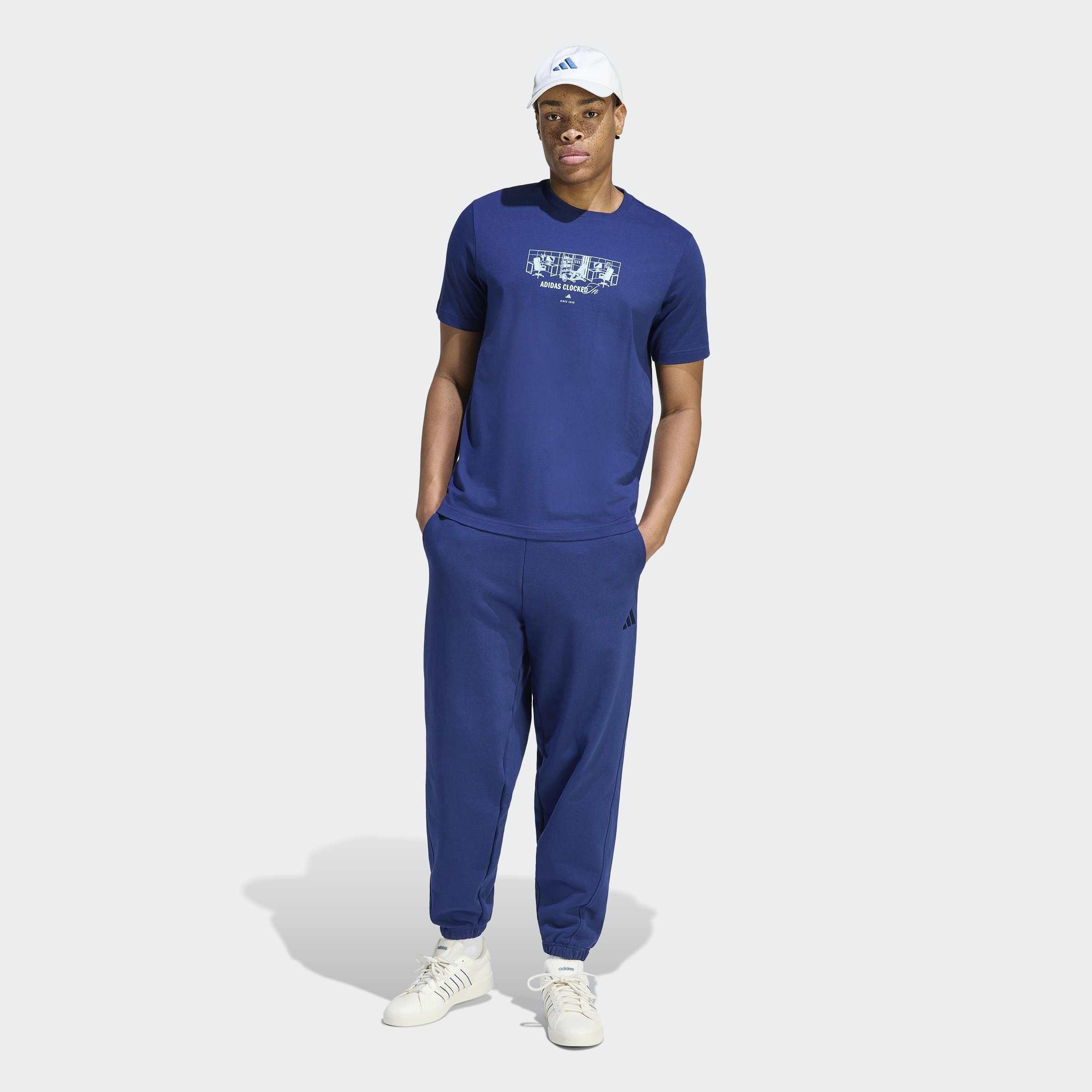 Clocked In Graphic T-Shirt, Blue, A701_ONE, large image number 4