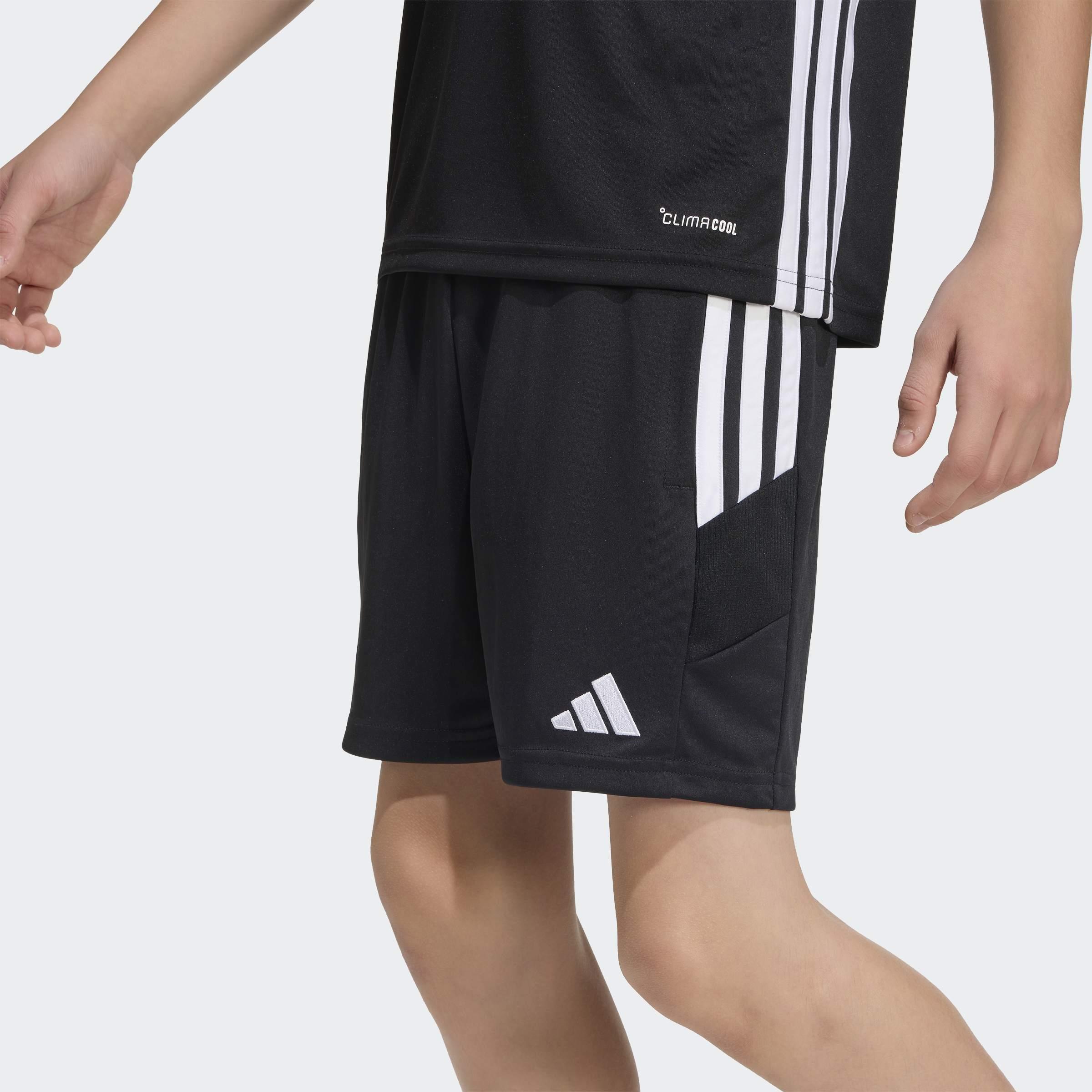 Kids Unisex Tiro 26 Essentials Shorts, Black, A701_ONE, large image number 4