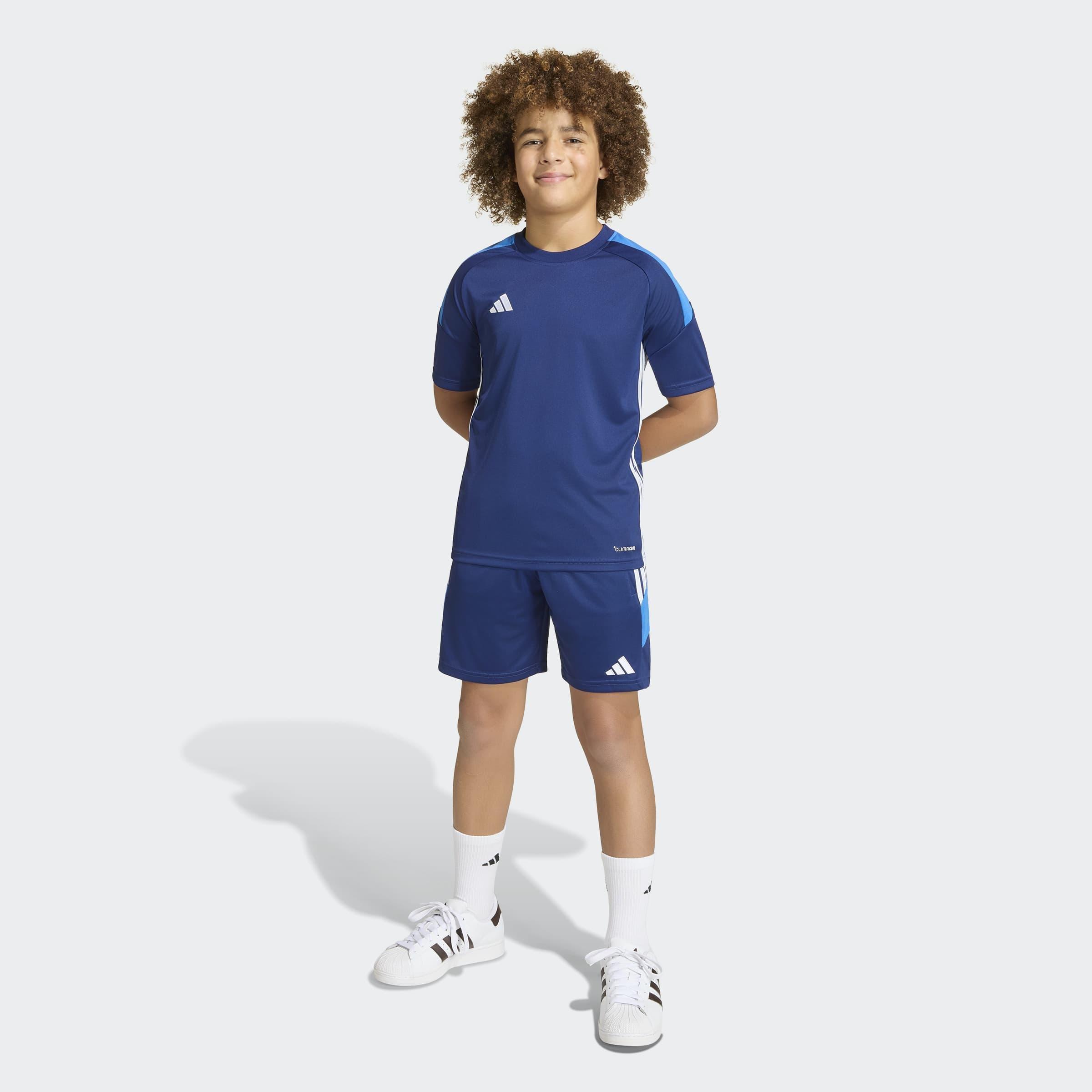 Kids Unisex Tiro 26 Essentials Shorts, Blue, A701_ONE, large image number 5