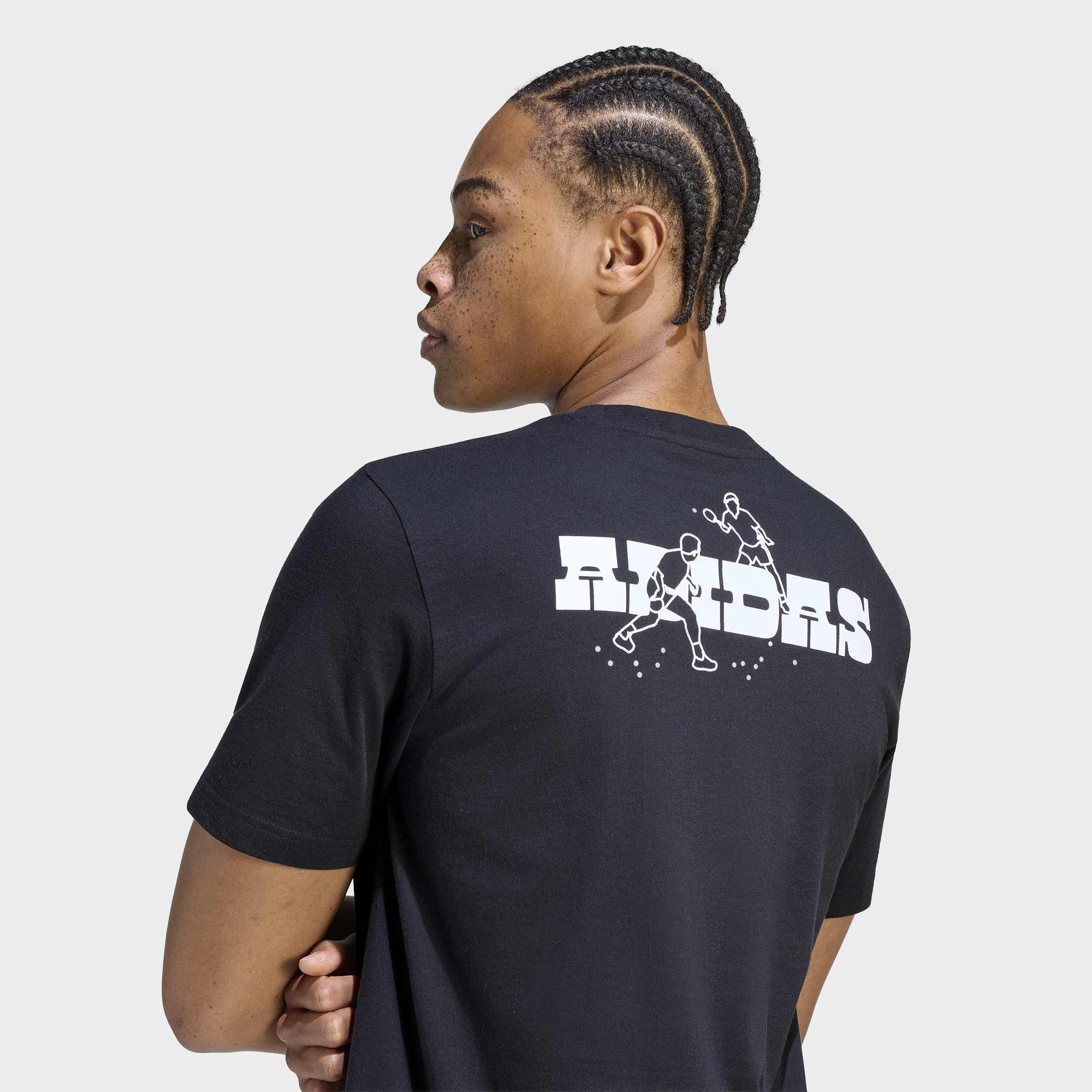 Novelty Pong Graphic T-Shirt, Black, A701_ONE, large image number 3