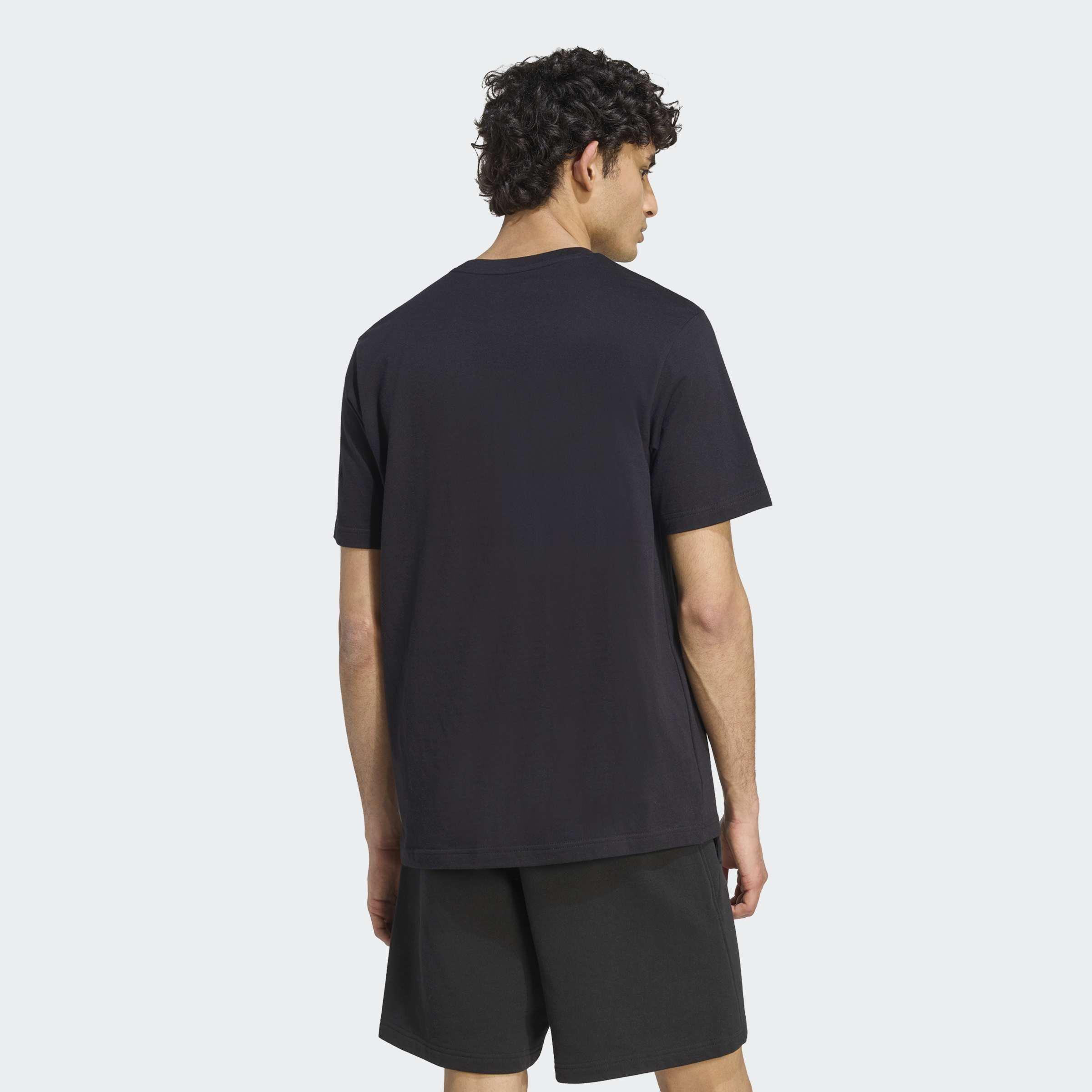 Camo Circle Graphic T-Shirt, Black