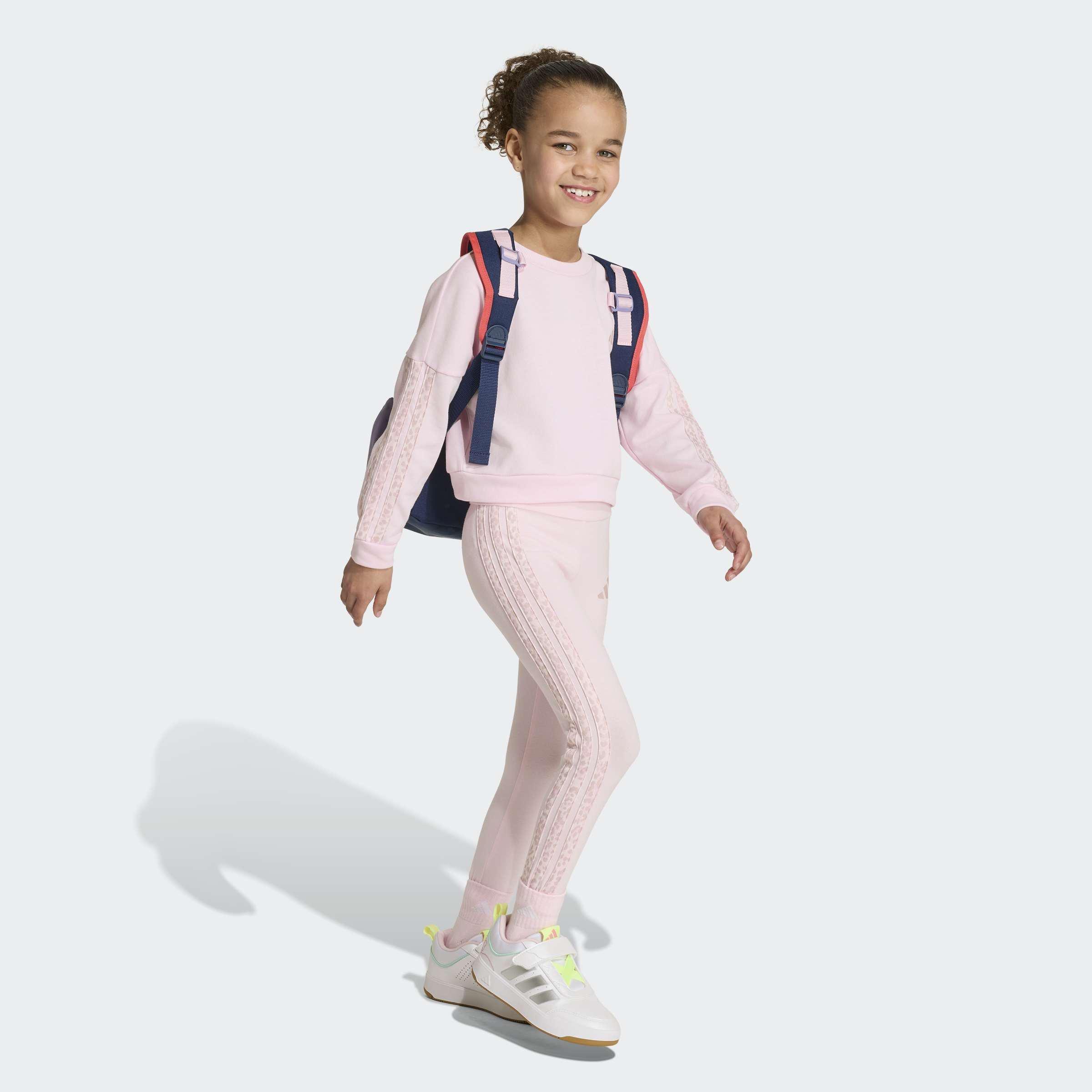 Kids Animal Leggings Set, Pink, A701_ONE, large image number 3