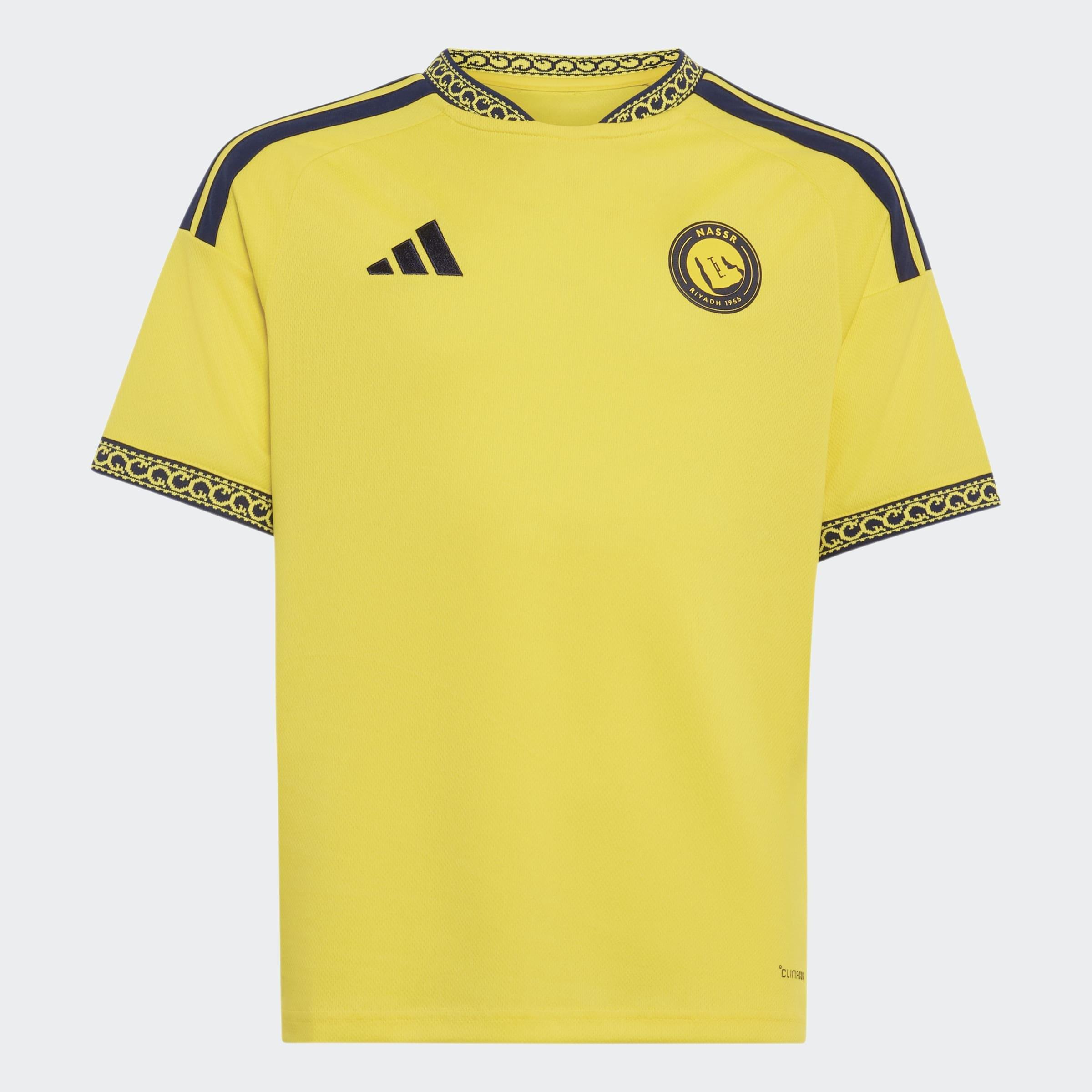 Kids Unisex Al Nassr FC 26/27 Home Jersey N&N, Yellow