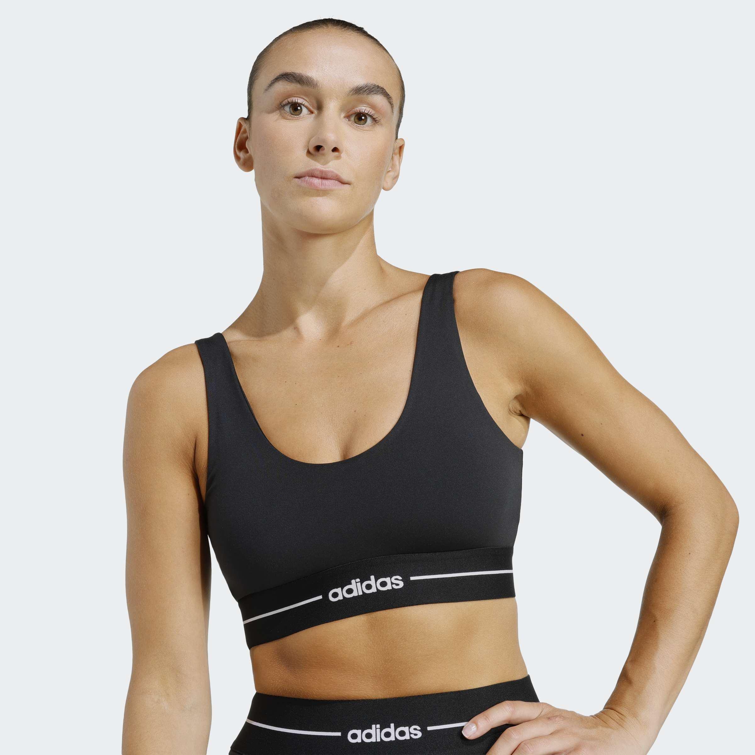 Hyperglam Light Support Bra, Black, A701_ONE, large image number 4